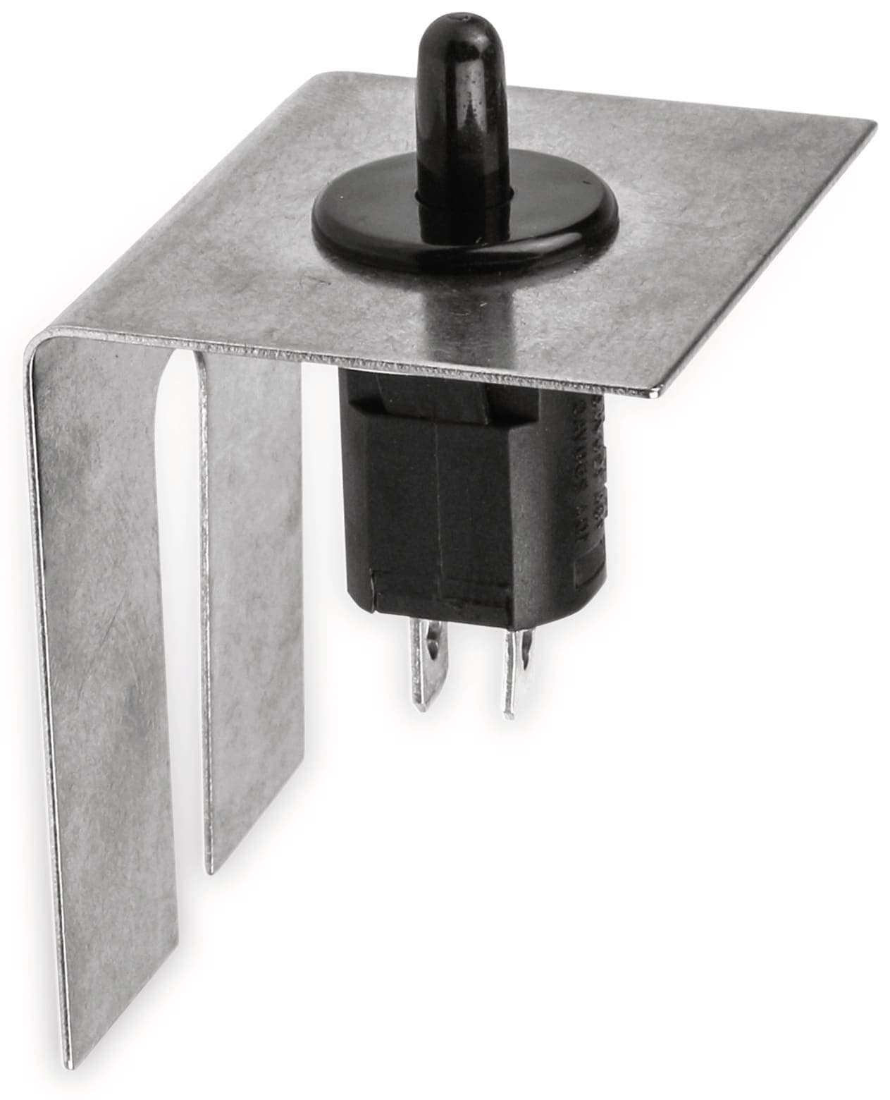 LAS 16271 Motorhauben-Kontaktschalter, für Marderabwehrgeräte, schwarz / silber