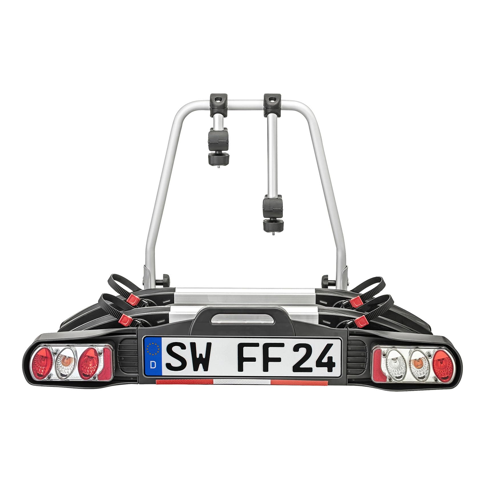 Finest Folia DIN-zertifizierte Kfz-Kennzeichen Standardgröße 520x110mm passend für Auto Fahrradträger Anhänger offizielle Nummernschilder Wunschkennzeichen (06 Kennzeichen Fahrradträger) Angebot bei HelloDeals