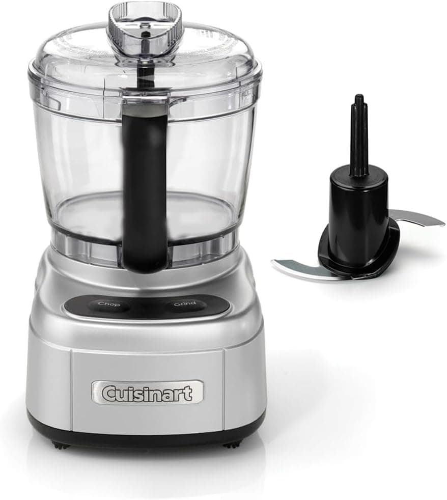 Cuisinart Mini Prep Pro - Mini-Zerkleinerer und kompakte Küchenmaschine in 1 | Multifunktional: Hacken, Zerkleinern, Mixen | Umkehrbare Edelstahlklinge | BPA-freie 900-ml-Arbeitsschüssel