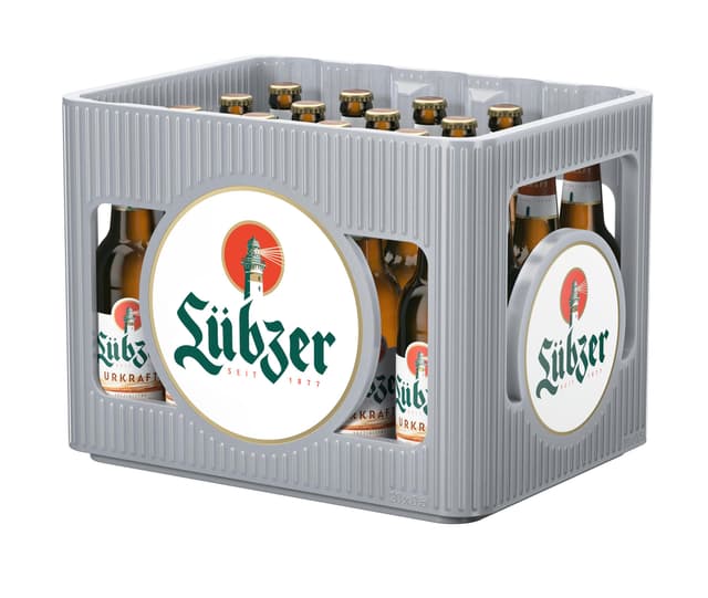Lübzer Urkraft, Kasten Mehrweg (20 x 0,5 L), Kasten Urkraft