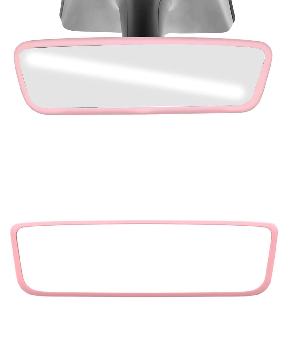 KGDUYC 1 Stück Rückspiegelabdeckung, Silikon-Autospiegelabdeckung, rosa Spiegelzubehör, Autospiegel-Schutzrahmen, Silikon-Autospiegelrahmen, Autozubehör (rosa) Angebot bei HelloDeals