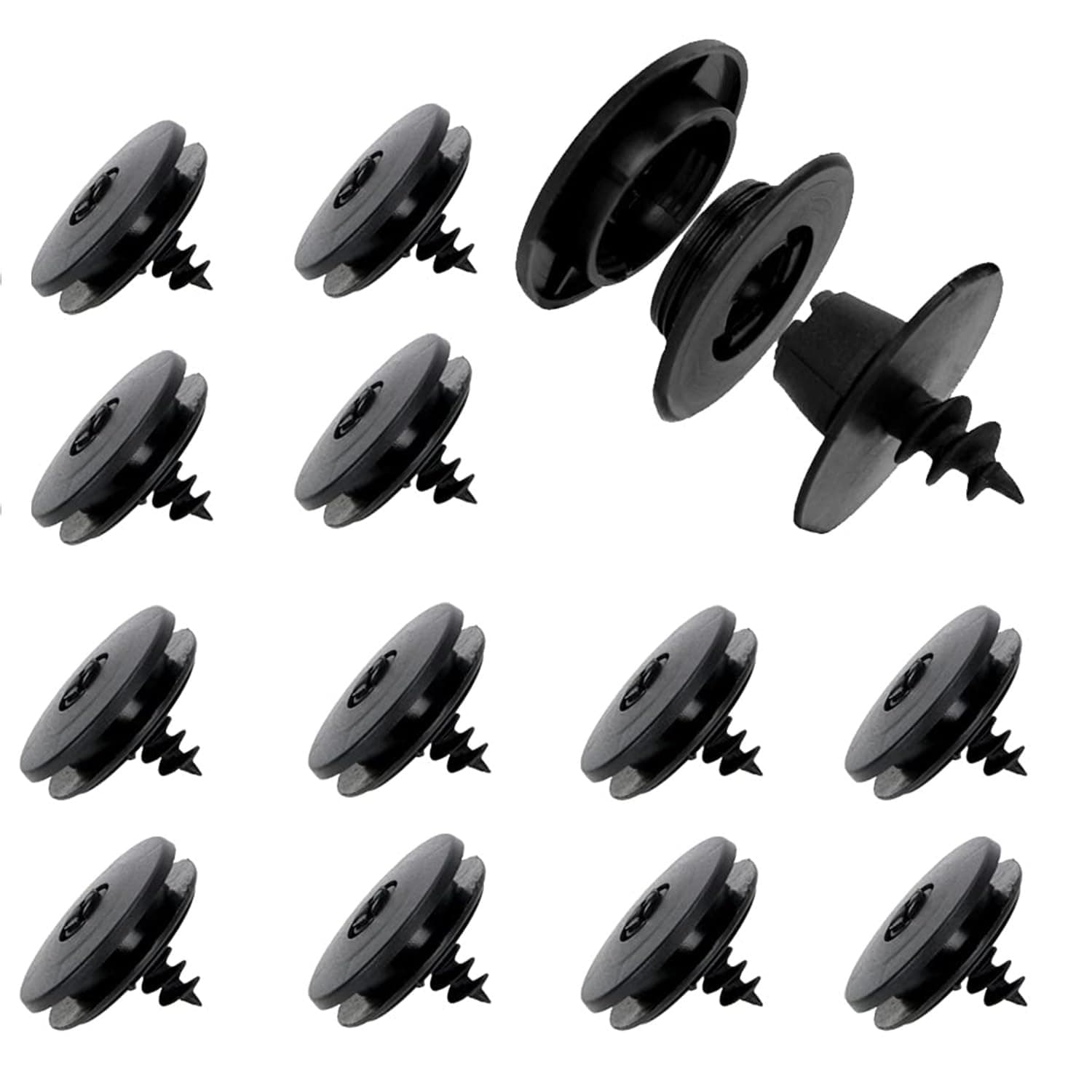 12 Stück Auto Fußmatten Clip, Befestigungsclips für Autoteppiche, 3-in-1 Universal Auto Fussmatten Fixclips Fußmatten Befestigung Druckknopf,Befestigung am Autoteppich Angebot bei HelloDeals