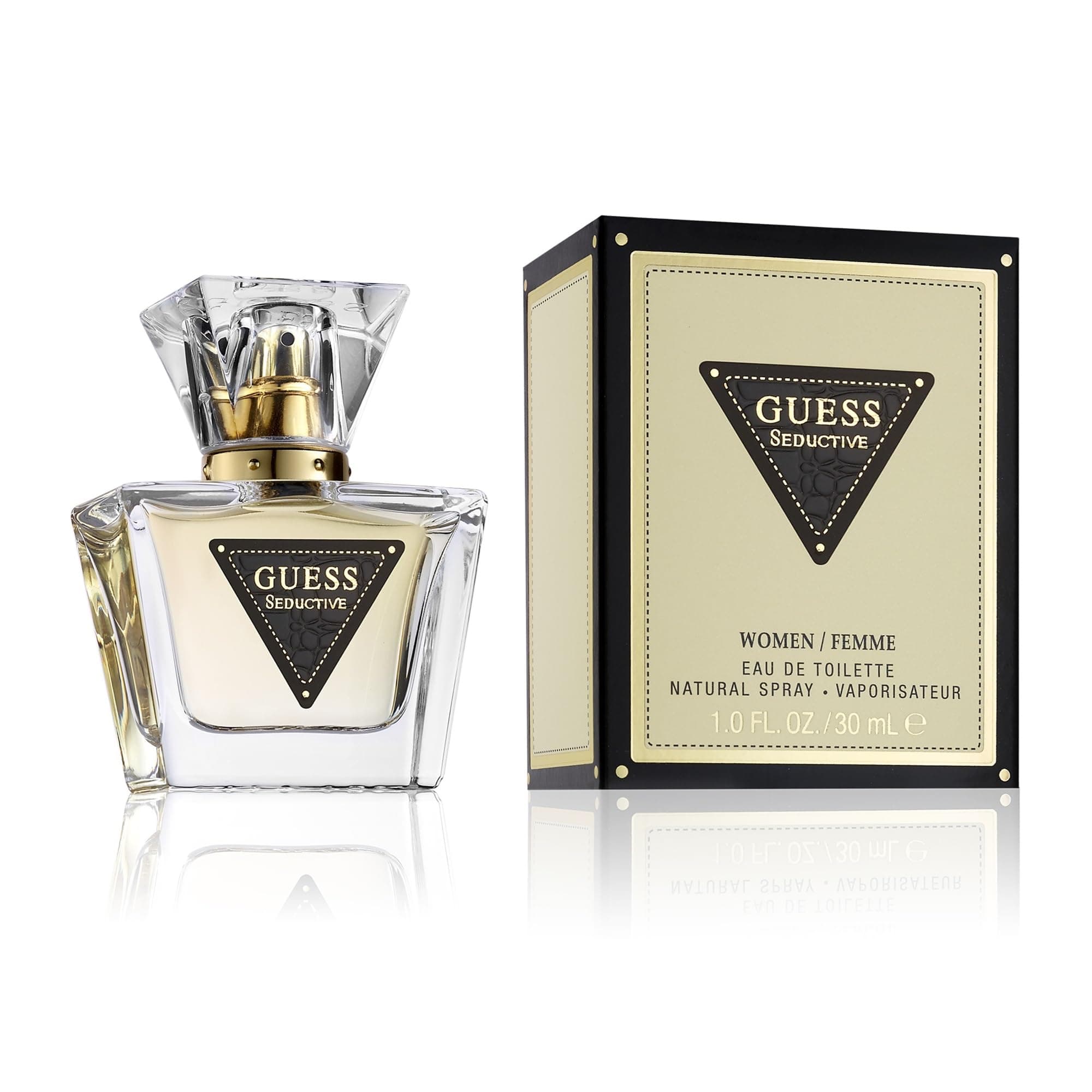 GUESS Seductive, Eau de Toilette für Damen, Blumig-Fruchtig, Sinnlicher Duft, Lang Anhaltend 30 ml (1er Pack) Angebot bei HelloDeals