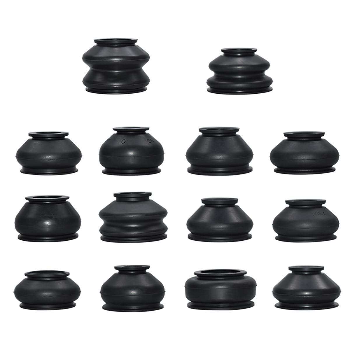 JNNJ 14 Stück Gummi-Staubschutzkappen Kugelgelenk, Universal Staubschutzkappen Für Kugelgelenke, Spurstangenkopf Manschetten Traggelenk Für Spurstangenkopf, Gelenk Kugelgelenk Staubkappen Für Auto