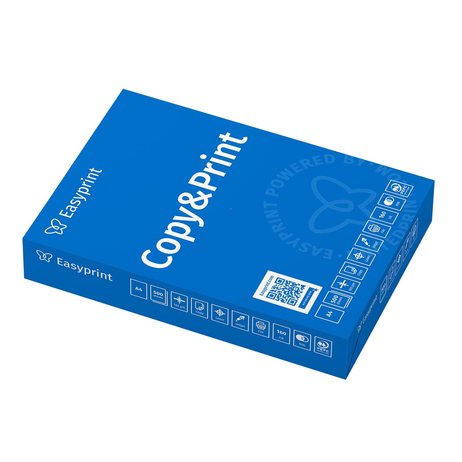 NEU: Easyprint Druckerpapier Kopierpapier 500 Blatt 1 x 500 A4 Premium Hochweiß CIE 160 Testsieger PEFC Umweltzertifikat Angebot bei HelloDeals