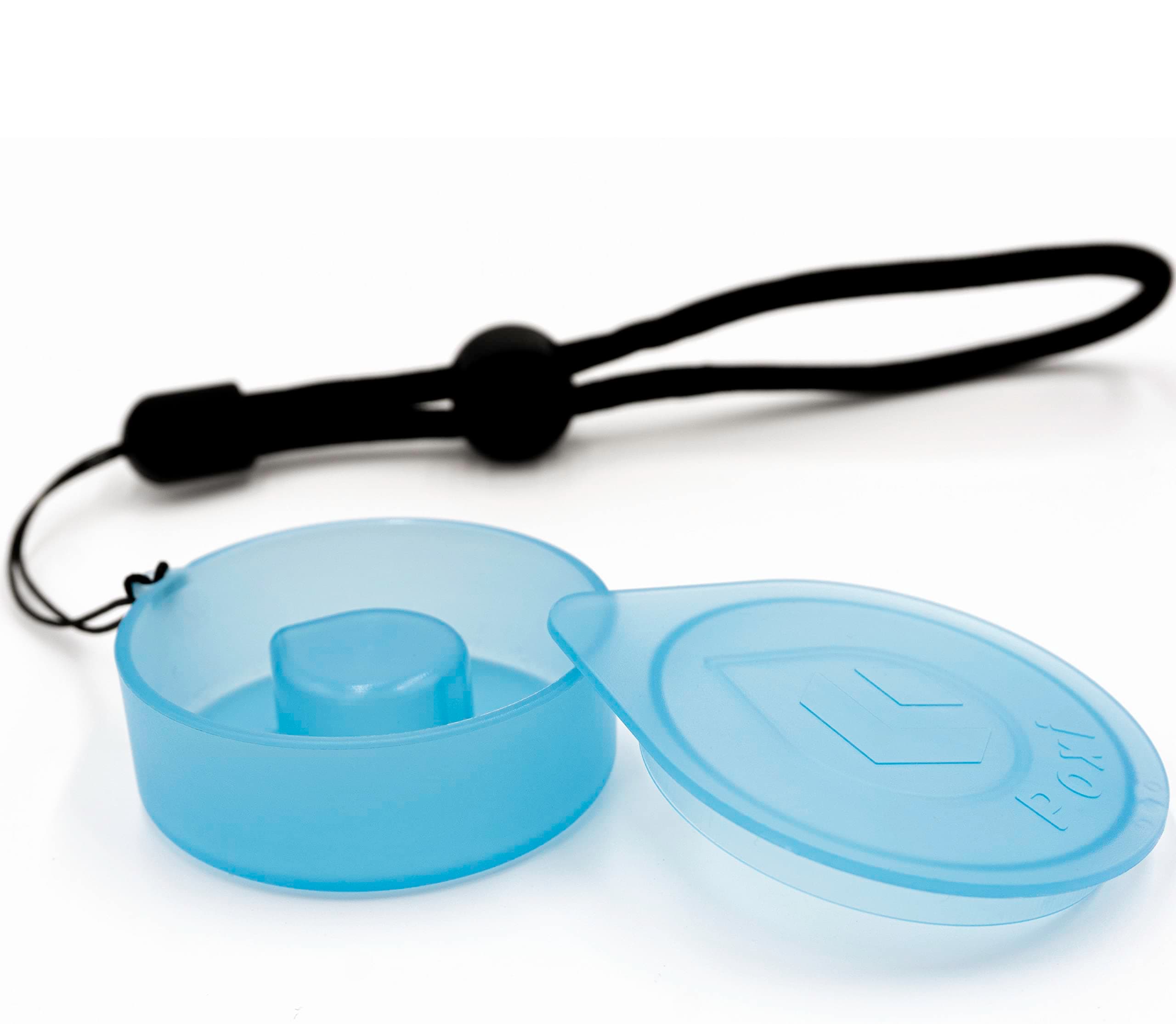 KUMETIC Poxi Aufbewahrungsbox passend für Duft-Pod/Aroma-Pod - Zur Luftdichten Aufbewahrung - Schutzhülle Aroma-Box - mit Schlaufe - Made in Germany Oceanblue Angebot bei HelloDeals