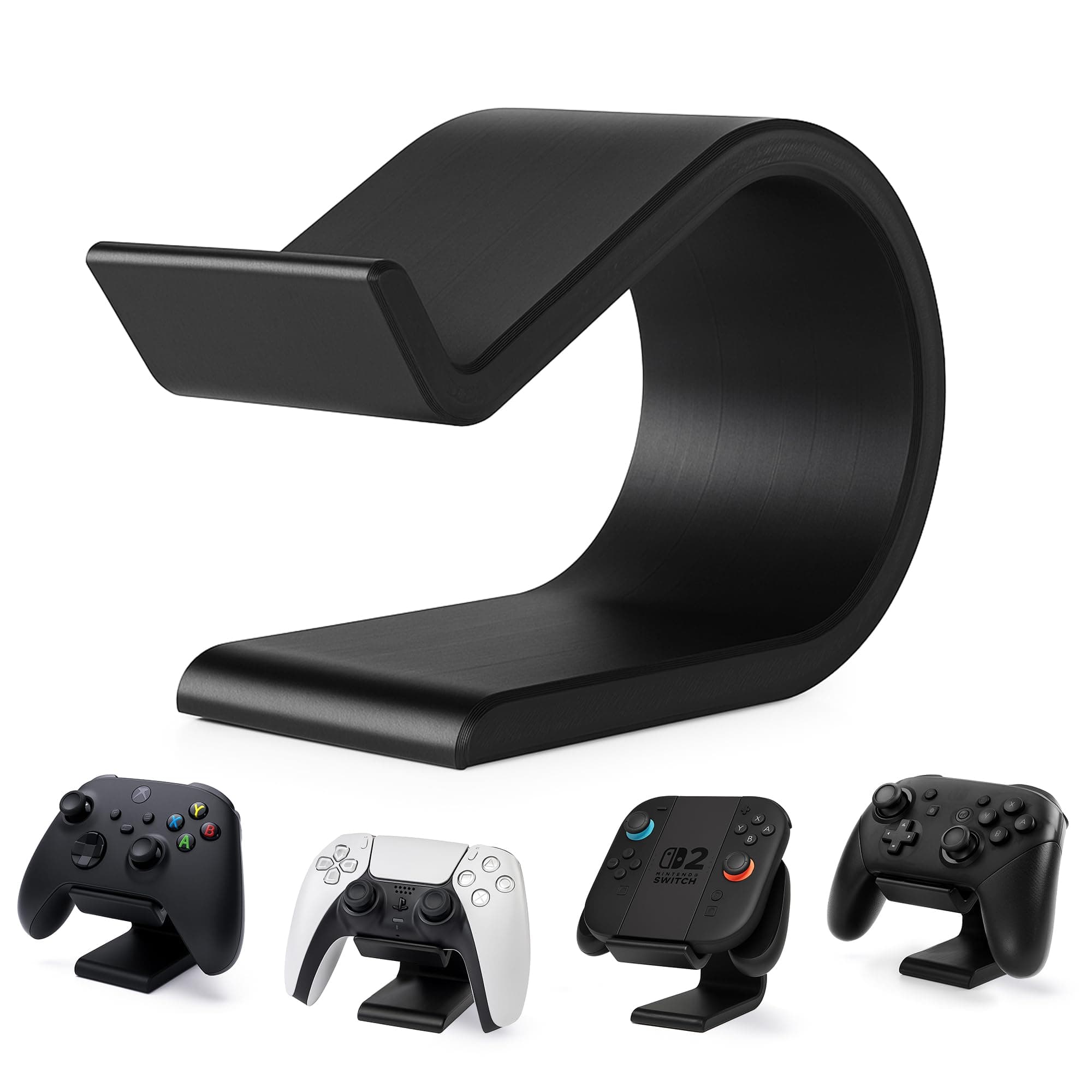 NewGround Designs Universal Controller Aufsteller für Xbox / PS5 / Switch Game-Pads – Halter, Display, Halterung, Stand, Ständer, Gaming Zubehör – Anti-Rutsch Pads – Made in Germany Angebot bei HelloDeals