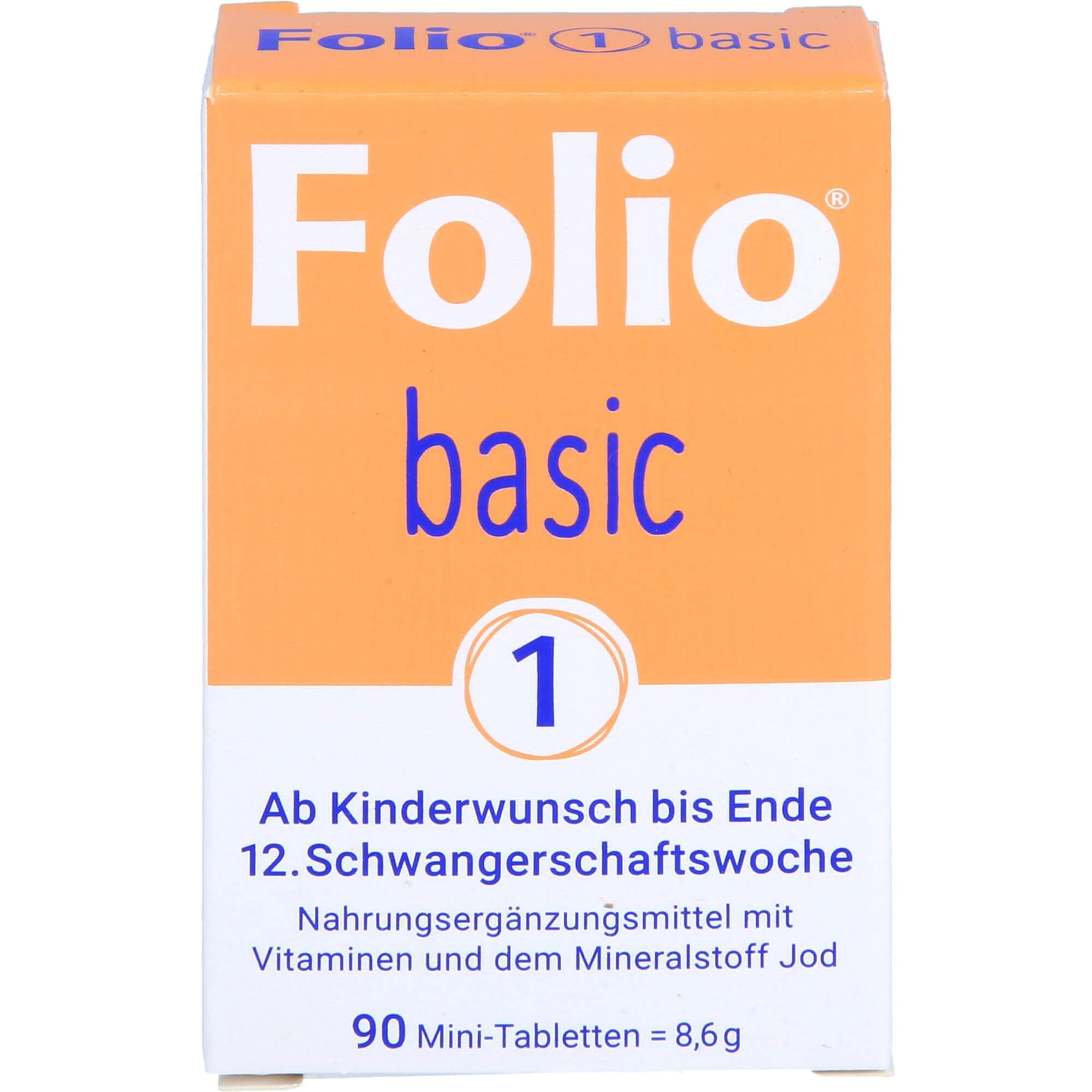 SteriPharm Pharmazeutische Produkte Folio basic 1 filmtabletten, 90 Stück Angebot bei HelloDeals