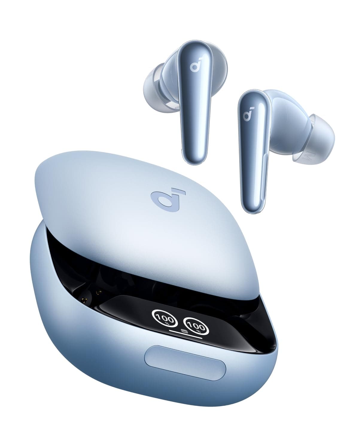 soundcore Liberty 4 Pro von Anker,kabellose Earbuds mit Noise Cancelling,7 Sensoren und ANC in Echtzeit, 2×schneller Laden, HiFi Musik auf Studio-Niveau, klare Anrufe mit 6 Mikrofonen(Generalüberholt) Angebot bei HelloDeals