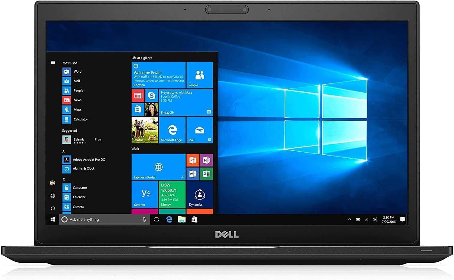 Dell Latitude7480 Business Laptop, 14 Zoll FHD Notebook, Intel Core i5-6300U, 16GB RAM, 256 GB SSD, Windows 11 Pro (Generalüberholt) Angebot bei HelloDeals
