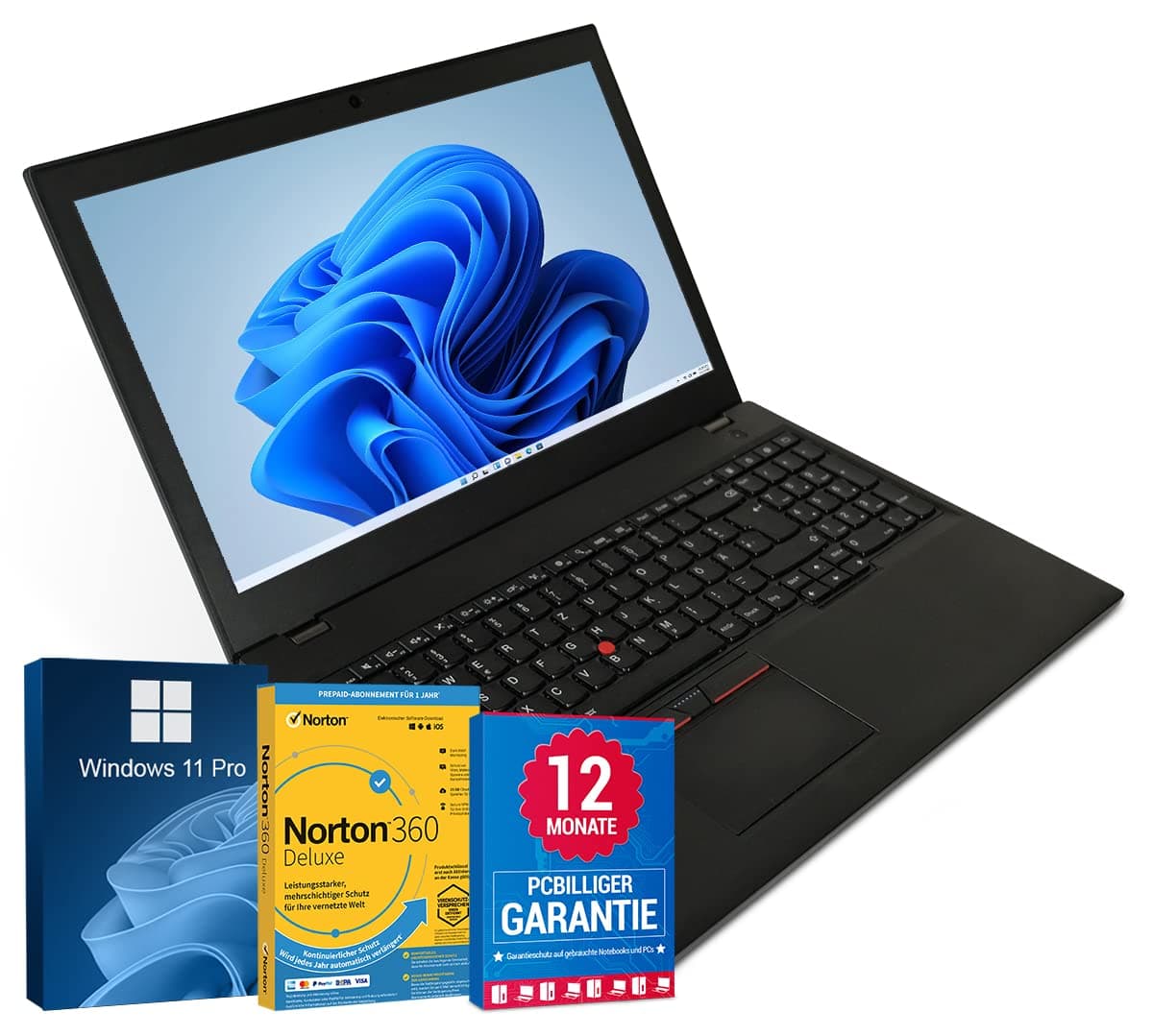 Lenovo ThinkPad T560 15,6 Zoll Full HD Laptop Intel Core i5-6300U@ bis zu 3 GHz 16 GB 512 GB SSD mit Windows 11 Pro & GRATIS Antiviren-Software inkl. 12 Monate Garantie (Generalüberholt) Angebot bei HelloDeals