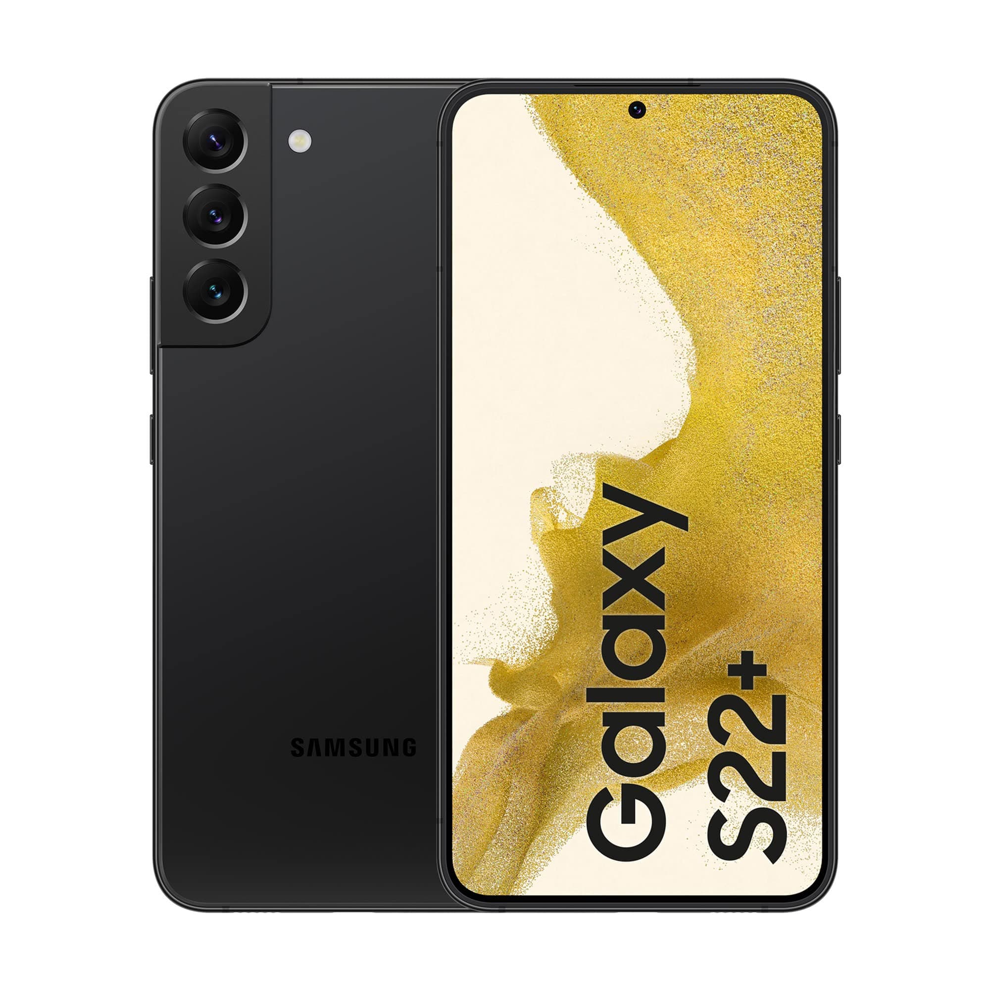 2022 Samsung Galaxy S22 Plus 5G 128GB - Phantom Black Dual SIM (Sim Singola + e-SIM) (Refurbished) Angebot bei HelloDeals