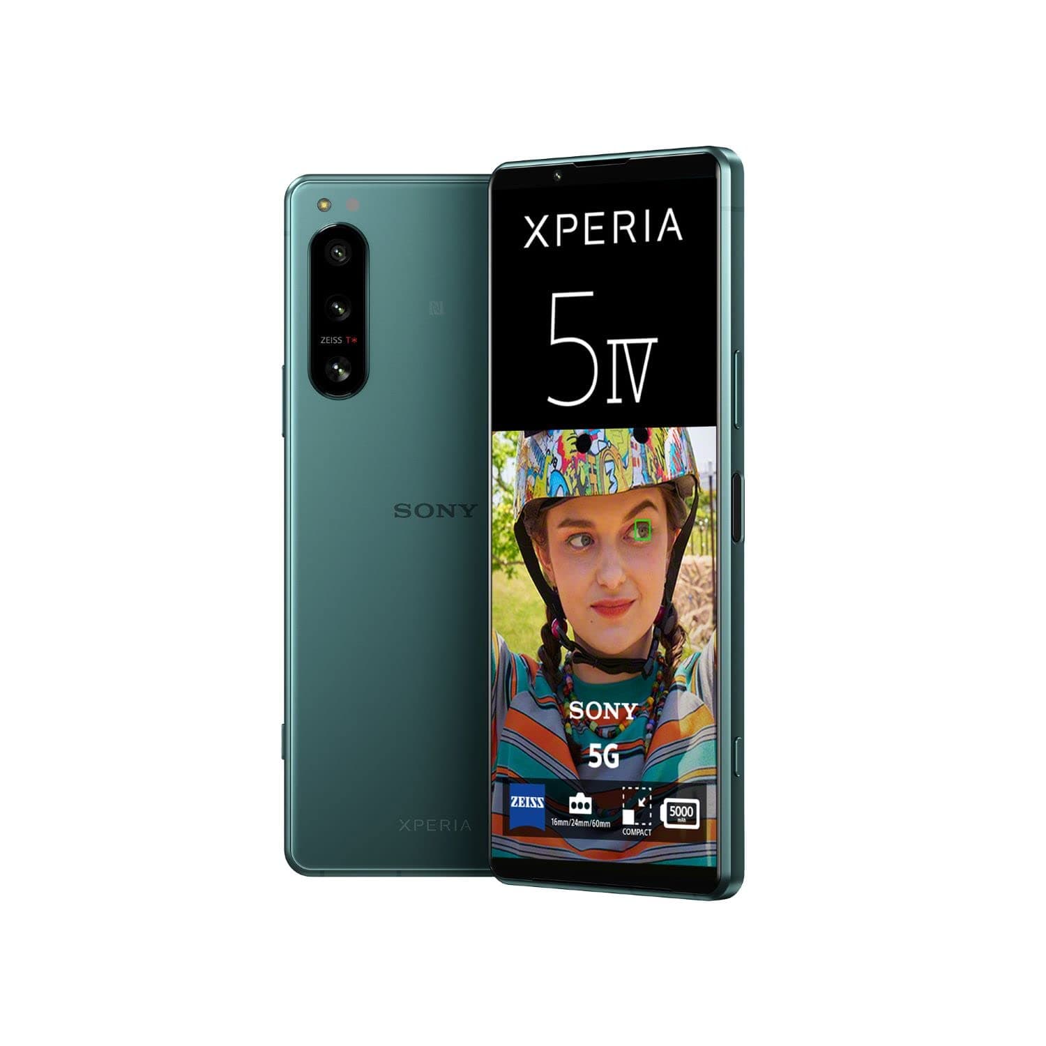 Sony Xperia 5 IV, 128 GB, Grün (Generalüberholt) Angebot bei HelloDeals