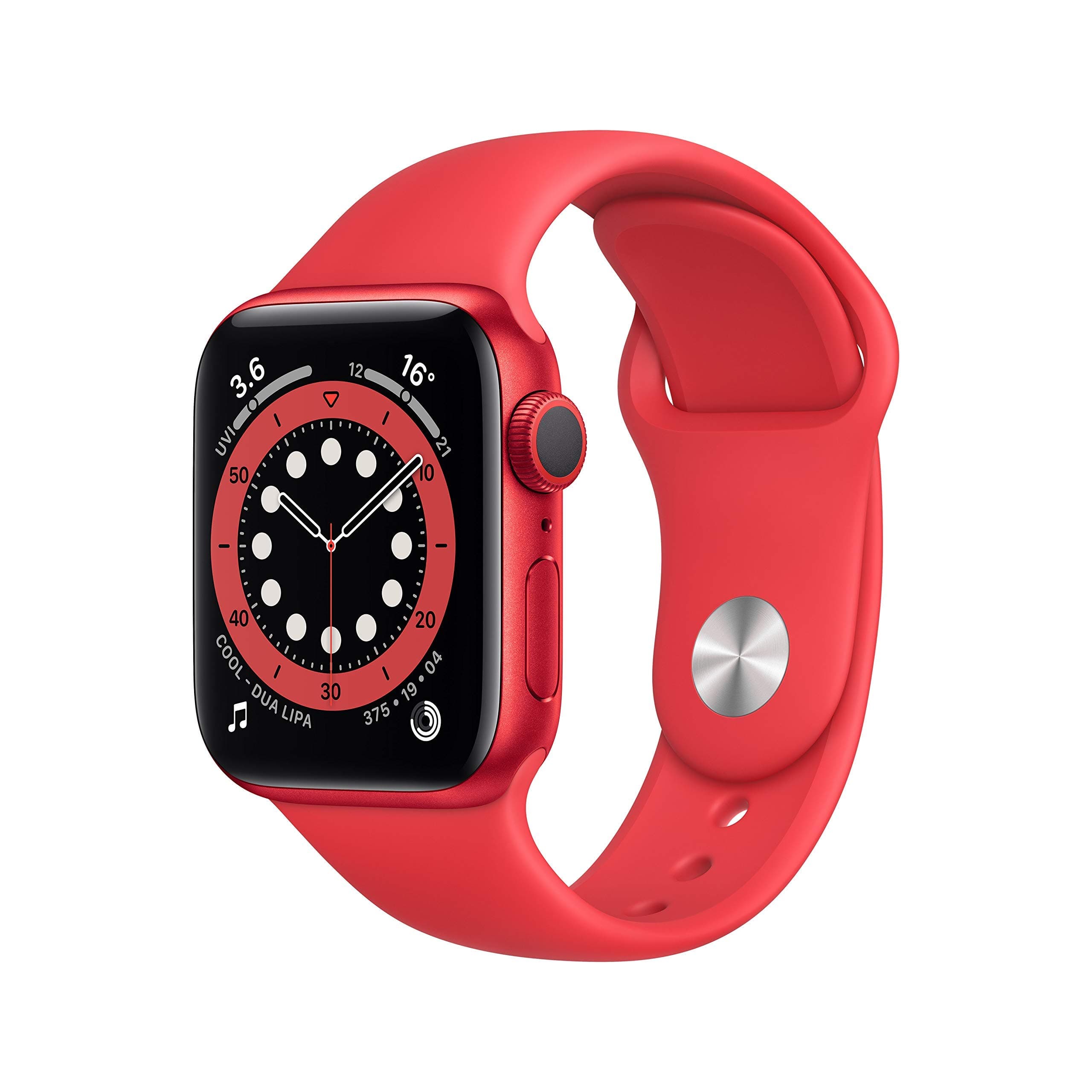 Apple Watch Series 6 (GPS, 40MM) Aluminiumgehäuse (PRODUCT)RED mit (PRODUCT)RED Sportarmband (Generalüberholt) Angebot bei HelloDeals