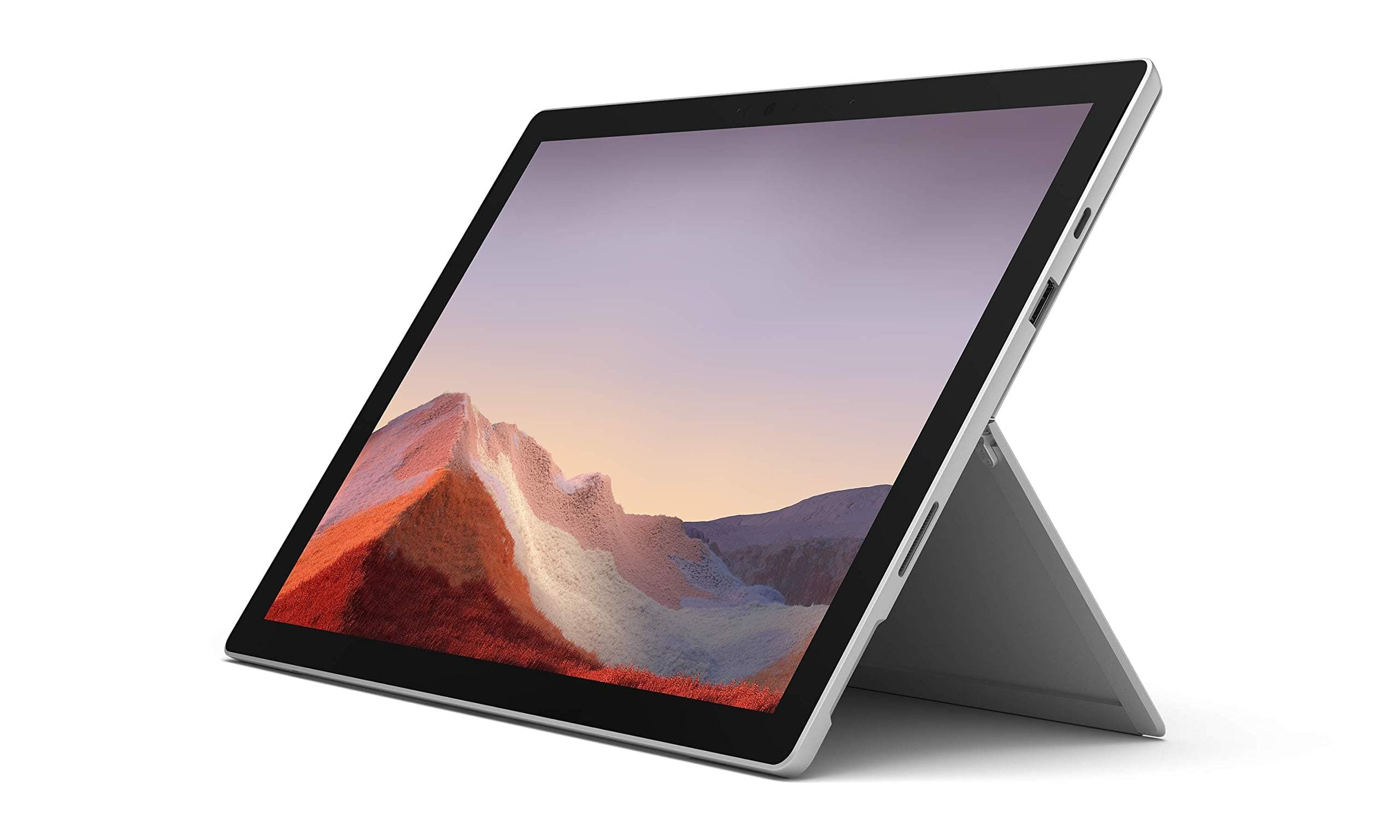 2021 Microsoft Surface Pro 7+ mit Intel Core i5-1135G7 (12,3-zoll, 8GB RAM, 128GB SSD) Platin (Generalüberholt) Angebot bei HelloDeals