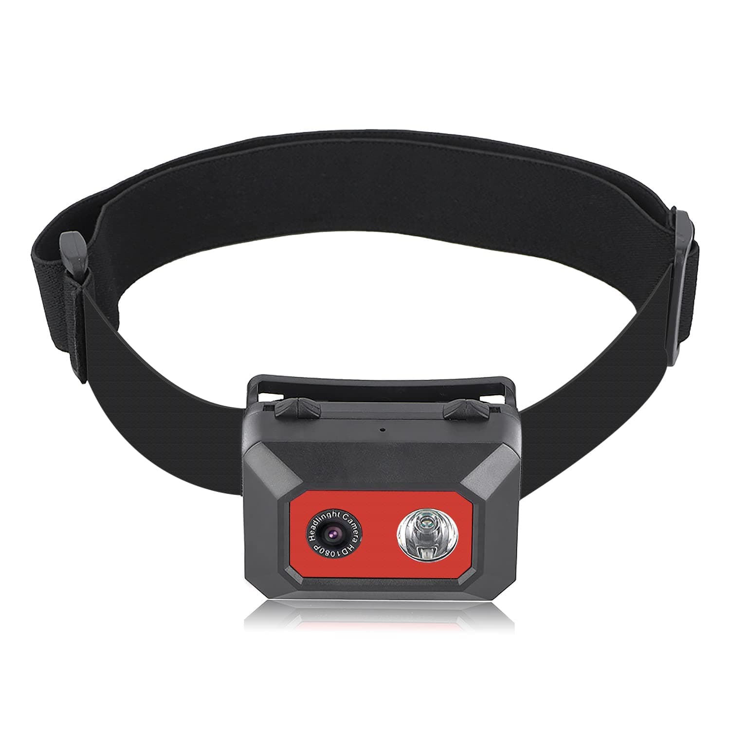 VBESTLIFE Kopf montierte Kamera, 1080P HD-Headset-Action-Camcorder mit LED-Nachtlicht, SOS-Modus, Fotografie für Sportcamps im Freien Angebot bei HelloDeals
