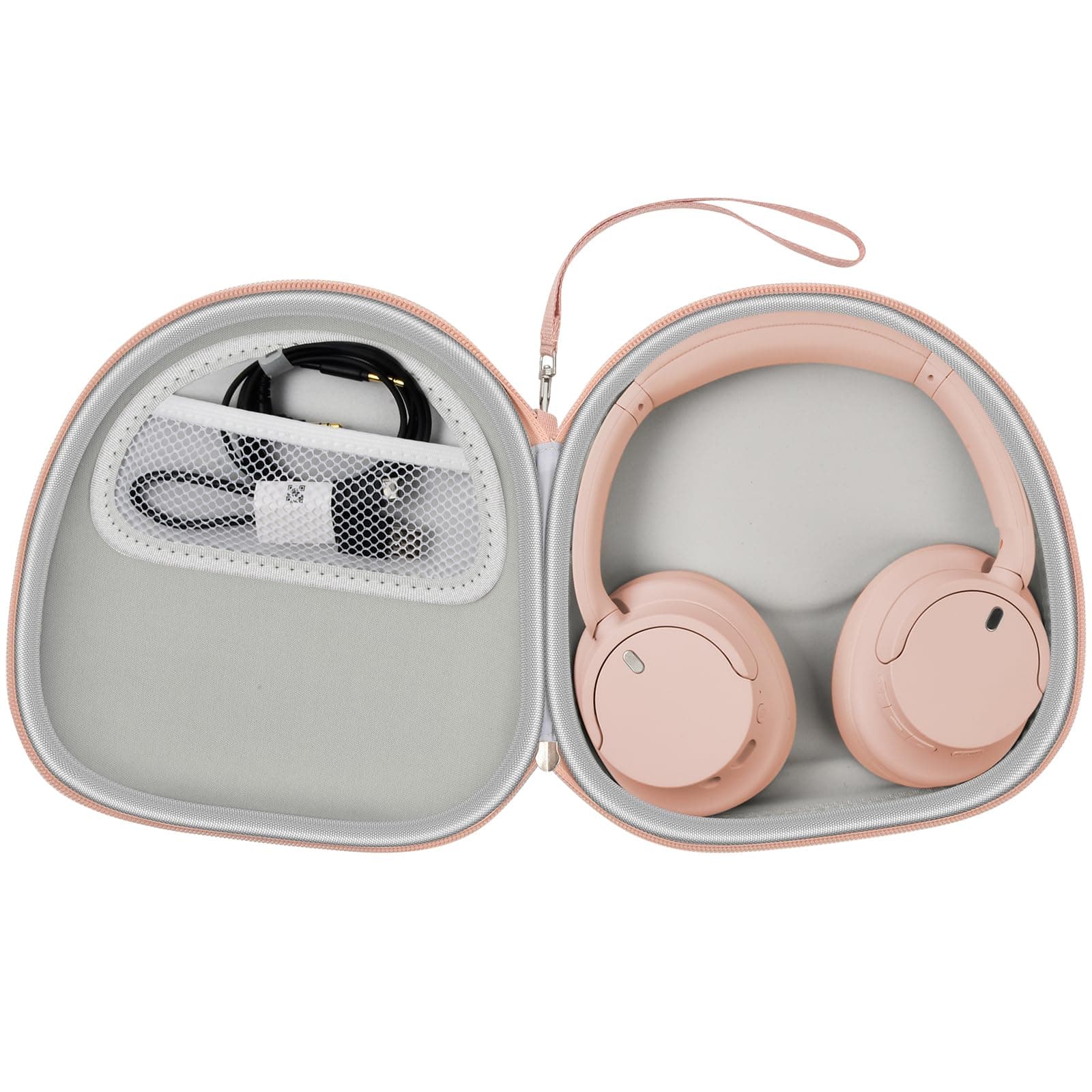 PAIYULE Tasche für Sony WH-CH720N WH-CH520 WH-1000XM4 Kabelloser Bluetooth-Kopfhörer mit Noise Cancelling Over The Ear Headset, Tragetasche Organizer Reisetasche Tasche (nur Box) (Roségold) Angebot bei HelloDeals