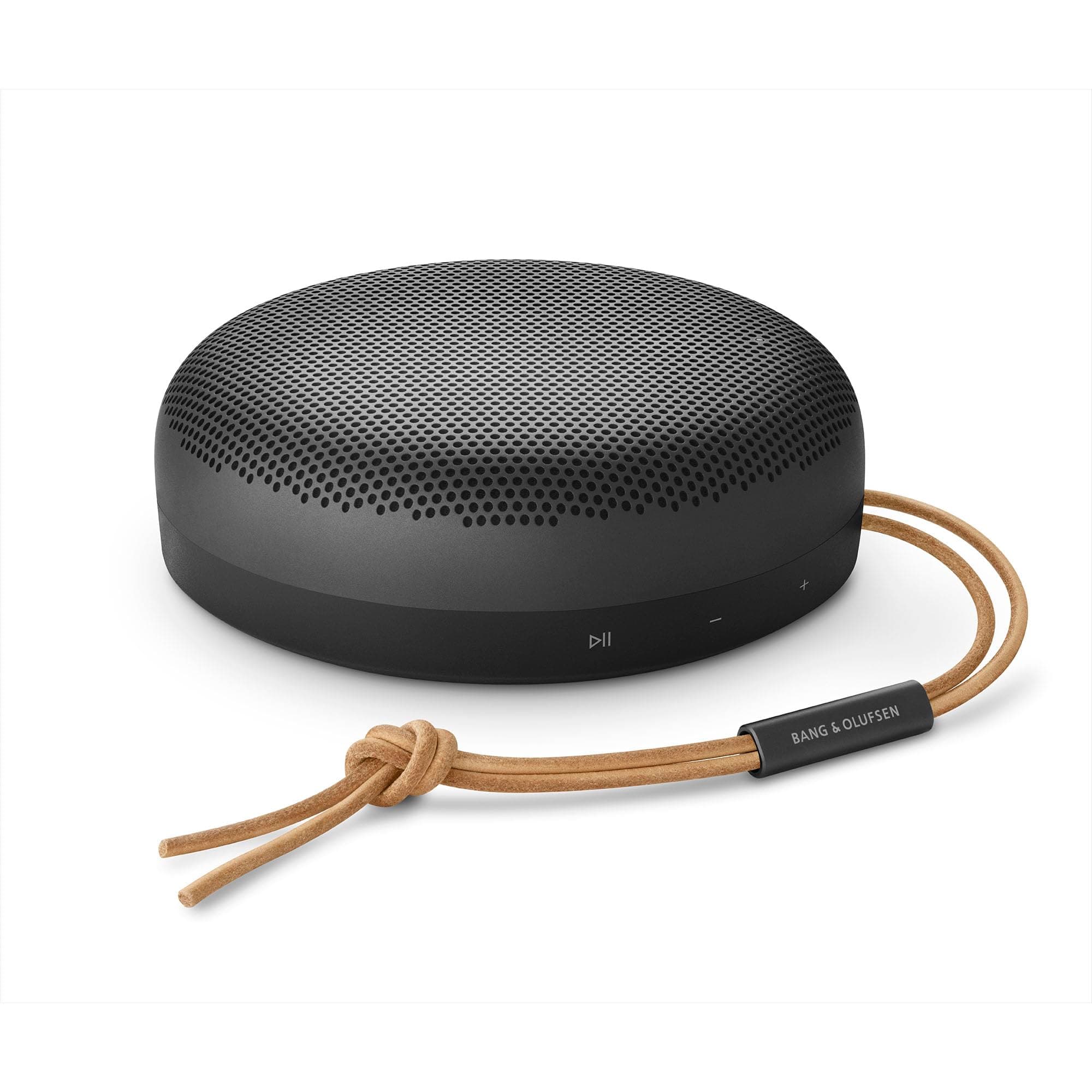 Bang & Olufsen Beosound A1 (2. Gen) – Kabelloser tragbarer IP67 wasserdichter Bluetooth-Lautsprecher mit 360-Grad-Sound, Alexa Voice Assistant & Speakerphone, 18 h Akkulaufzeit - Black Anthracite 2nd Gen Black Anthracite Angebot bei HelloDeals