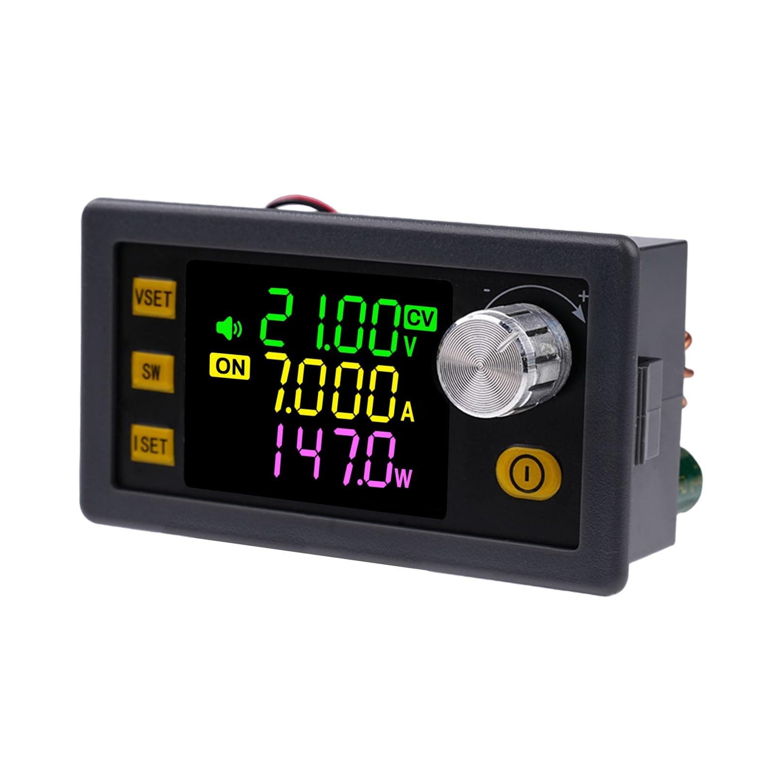 Jadeshay Spannungsregler 12V DC 6–36V auf DC 0–36V 150W 7A DC Step Down Converter Step Up Converter Einstellbare Spannungsgeregelte Stromversorgung DC-Abwärtswandler mit LCD-Anzeige(XY-SK150) (150W 7A XY-SK150) Angebot bei HelloDeals