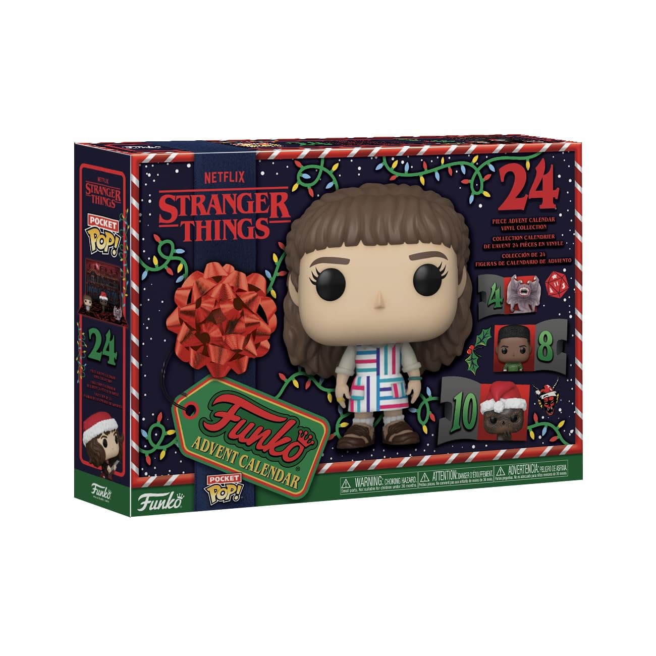 Funko Advent Calendar: Stranger Things 2024-24 Tage der Überraschung - Vinyl-Minifigur Zum Sammelns - Mystery Box - Geschenkidee - Feiertage zu Weihnachten Für Mädchen, Jungen Standard Size Mehrfarbig Angebot bei HelloDeals