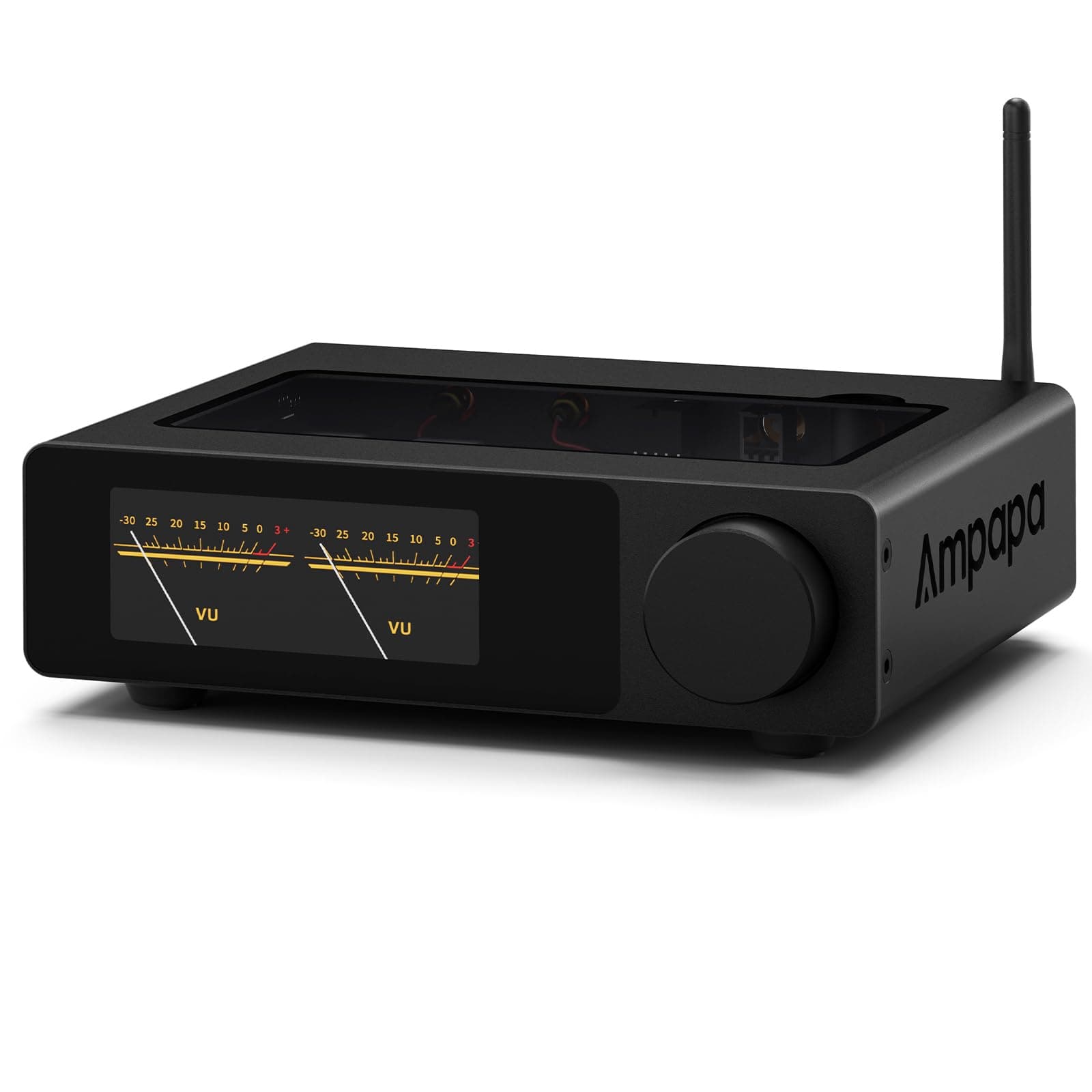 D1 2-Kanal Bluetooth Verstärker: HiFi 300W×2 Stereo Amplifier mit HPF | Digitalem VU-Meter | SUB Pre-Out | Symmetrischem TRS-Eingang | Klangregelung & Fernbedienung für Heimkino- und Regalla Angebot bei HelloDeals