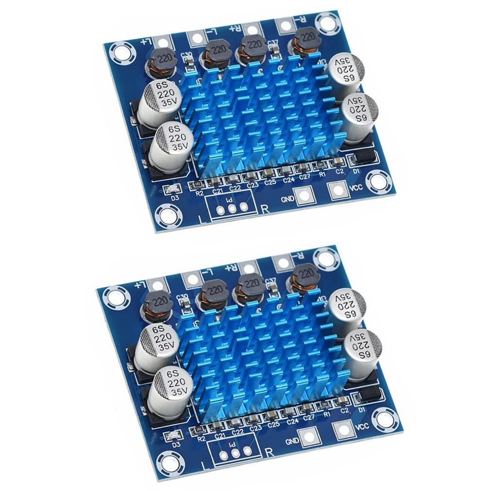Hailege 2pcs TPA3110 Digital Stereo Audio Amplifier Board 30W + 30W AMP Board 2.0 Kanal Amplifier Board DC 8-26V 3A XH-A232 Angebot bei HelloDeals