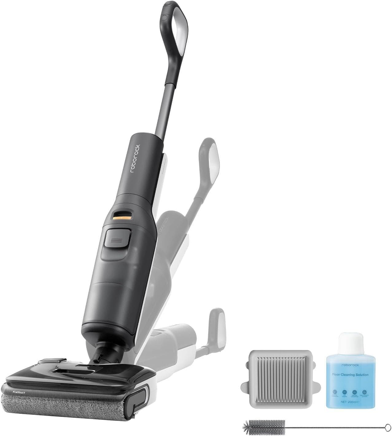 roborock F25 LT Nass Trockensauger, 180° Lay-Flat Saugwischer, 20.000 Pa Staubsauger, 90°C 5 Min Hochtemperatur Selbstreinigung & und schnelle Heißlufttrocknung, 60 Min Laufzeit, Wischsauger Kabellos Angebot bei HelloDeals