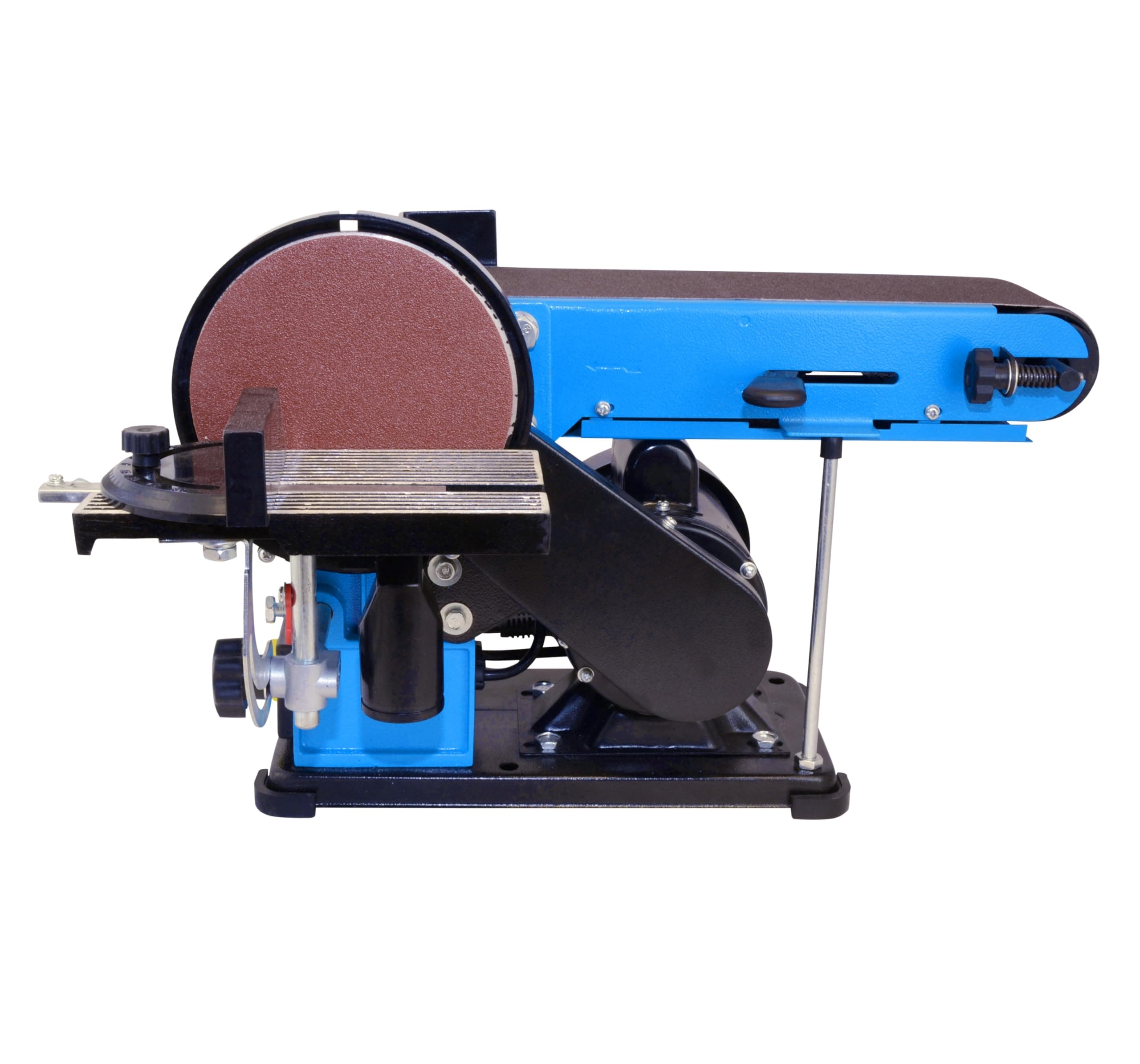 Güde Band- & Tellerschleifer GBTS 400 (350 W Motorleistung, 914 x 100 mm Schleifband-Maß, 282 m/min Bandgeschwindigkeit, 1450 1/min Schleiftellerdrehzahl, 36 mm Ø Staubsaugeranschluss) Angebot bei HelloDeals