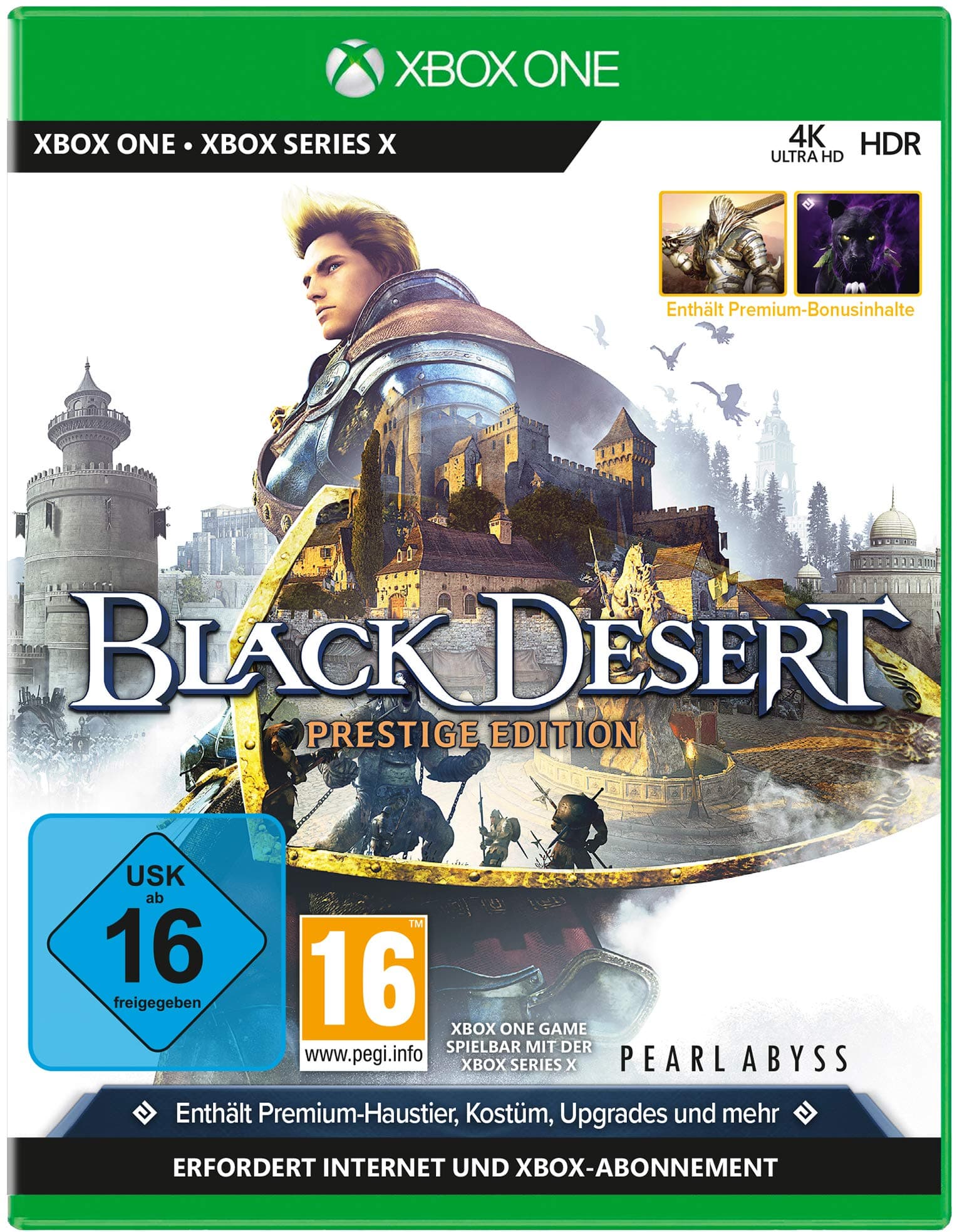 Black Desert Prestige Edition (Xbox One / Xbox Series S) Xbox One Prestige Edition Angebot bei HelloDeals