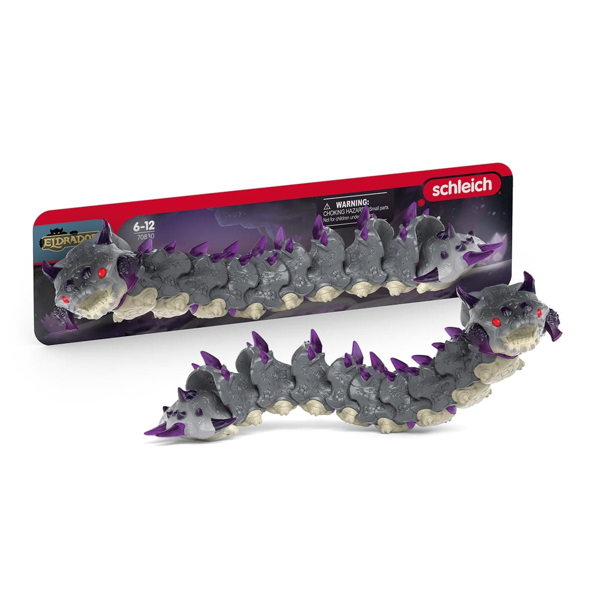 SCHLEICH ELDRADOR Creatures | Schattenwurm 70830 | ELDRADOR Monster Spielfigur mit beweglichem Körper | tolles Geschenk für Mädchen und Jungen | Spielzeug ab 7 Jahren | 5 x 26 x 4 cm Angebot bei HelloDeals