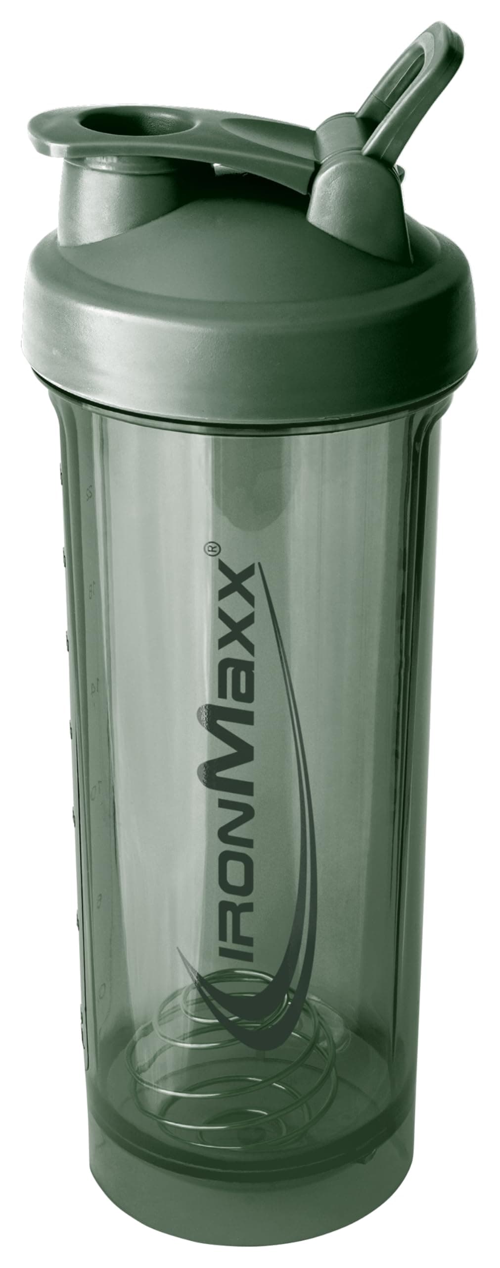 IronMaxx Premium Shaker – Mineral Green 700ml | Auslaufsicherer BPA-freier Shaker mit Siebkugel & Skalierung für Eiweißshakes Smoothies & Fitness Drinks Mineral Green 700 ml Angebot bei HelloDeals