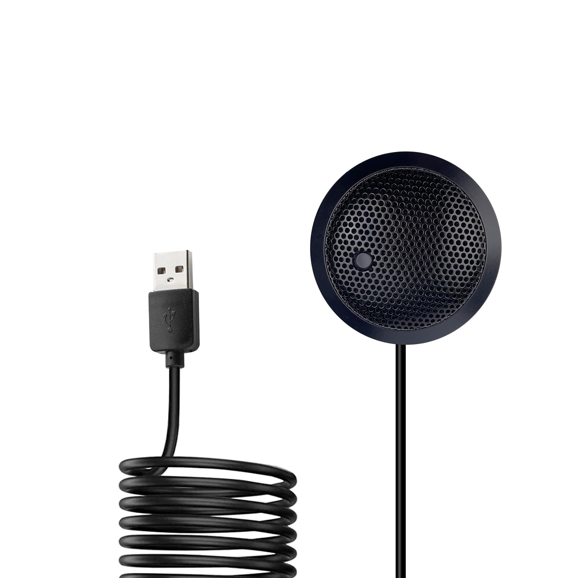 USB Konferenzmikrofon, USB Mikrofon für Computer, 360° Omnidirektionales Kondensator PC Laptop Mikrofon mit Stummschaltungstaste für Online-Meeting/Klasse, Zoom-Anruf, Chats, Streaming, Plug & Play Angebot bei HelloDeals