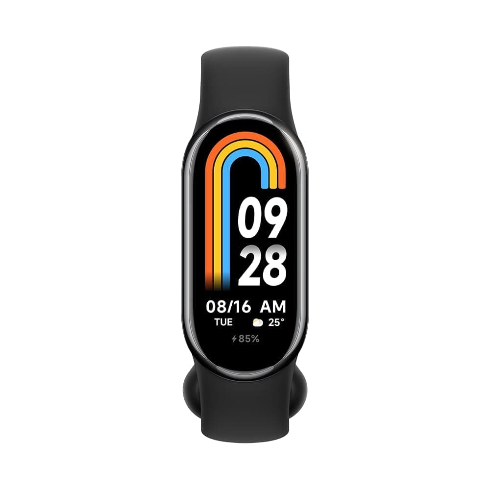 XIAOMI Smart Band 8 Fitness Tracker, 1.62 Inch AMOLED Display, 16 Days Battery Life, 5ATM, SpO2 Tracking, Sleep and Pulse Monitoring, 150+ Training Modes, Pedometer, Graphite Black Angebot bei HelloDeals