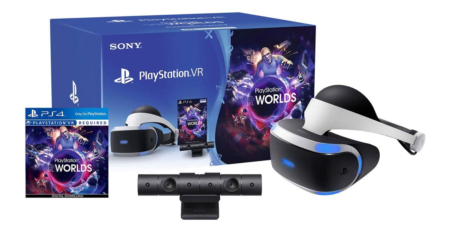 Playstation VR MK4 New Edition + Playstation Camera V2 + VR Worlds (Voucher) PS4 Playstation 4 Angebot bei HelloDeals