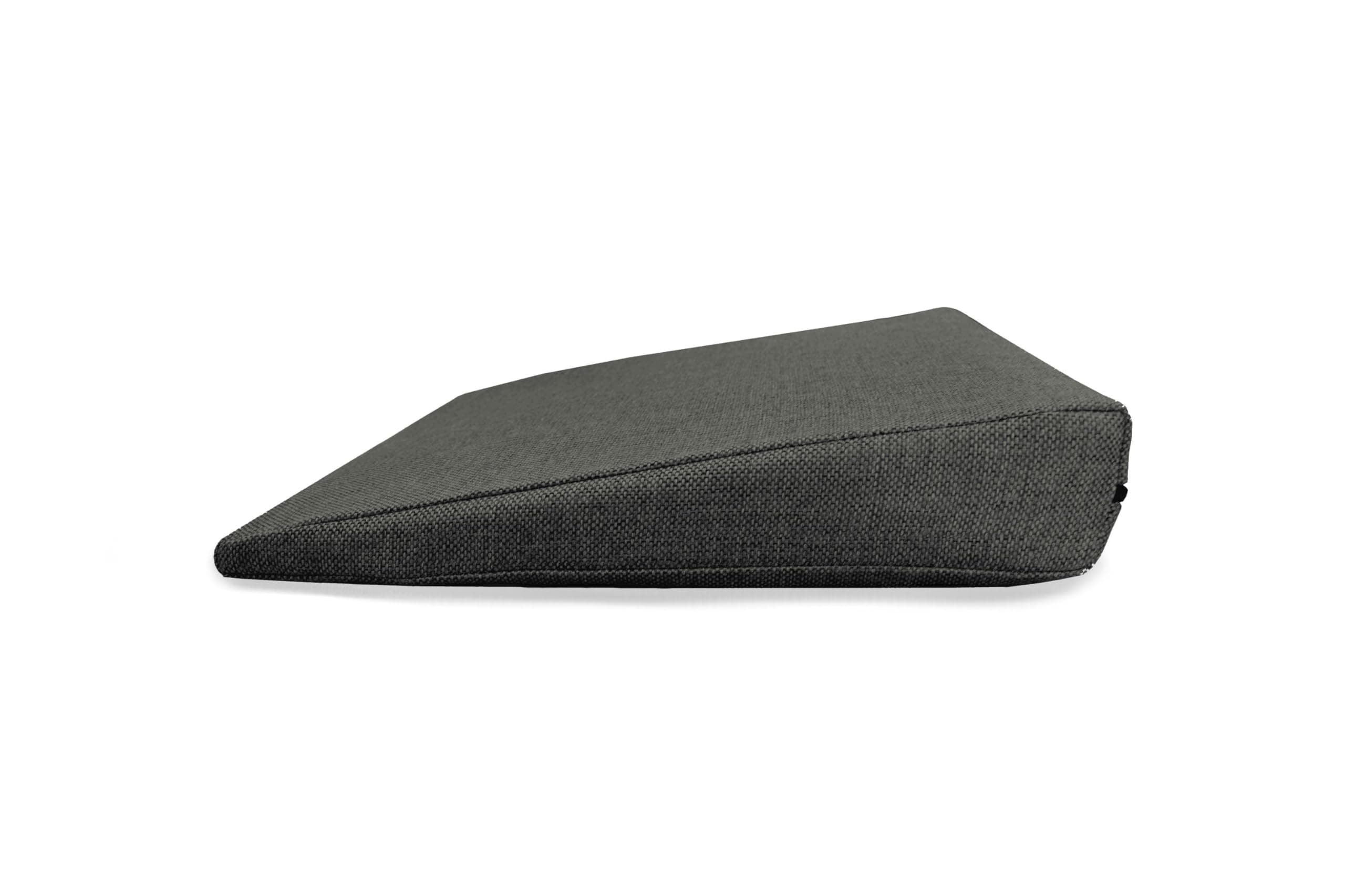 POKAR Keilkissen Stuhl Sitzkeil Ergonomisches Sitzkeilkissen Bürostuhl Kissen Orthopädisch Keilkissen Autositz Schaumstoff, Anthrazit, 38 x 38 x 8/2 cm Angebot bei HelloDeals