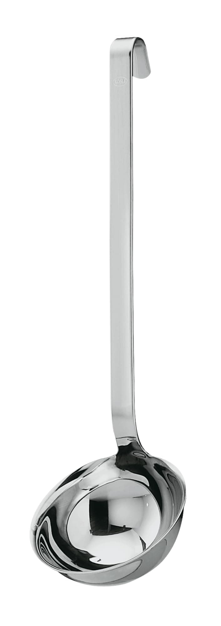 RÖSLE Haken Schöpflöffel, Hochwertige Schöpfkelle mit Hakengriff, Edelstahl 18/10, 10 cm, Spülmaschinengeeignet, Silbern Angebot bei HelloDeals