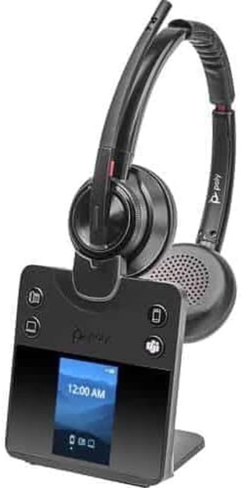 Plantronics Poly DECT Headset Savi 8420 Office binaural, Schwarz Angebot bei HelloDeals