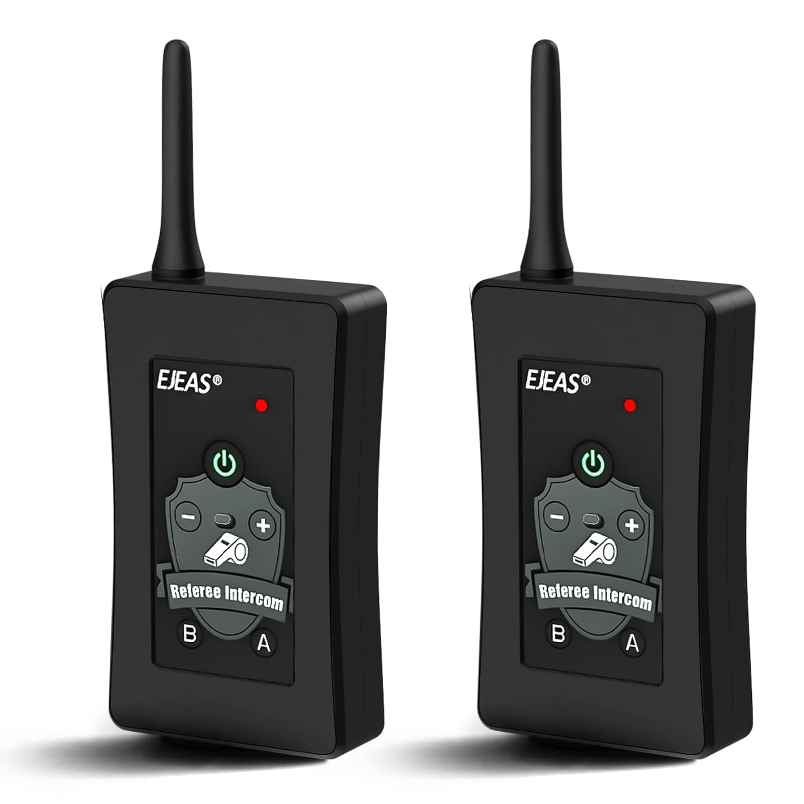 EJEAS FBIM Professionelle Bluetooth Headset Intercom für Schiedsrichter, 850 mAh 1500 MDrahtlose Sprechanlage mit Rauschunterdrückung für Fußball und Handball 4 Menschen Verbindung(2 Stück) FBIM2PC Angebot bei HelloDeals