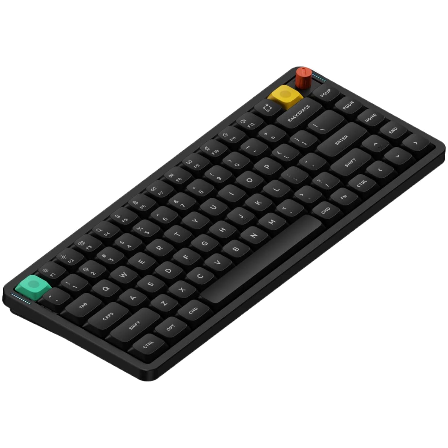 nuphy Air75 V3 Hot-Swap-fähige,kabellose mechanische Tastatur, 75% Low Profile Keyboard with Knob, Gaming Tastatur unterstützt Bluetooth/2,4 GHz/USB-C,QWERTY US-Layout(Dark/Brow Nano Switch) Schwarz Brown Nano Switch Angebot bei HelloDeals
