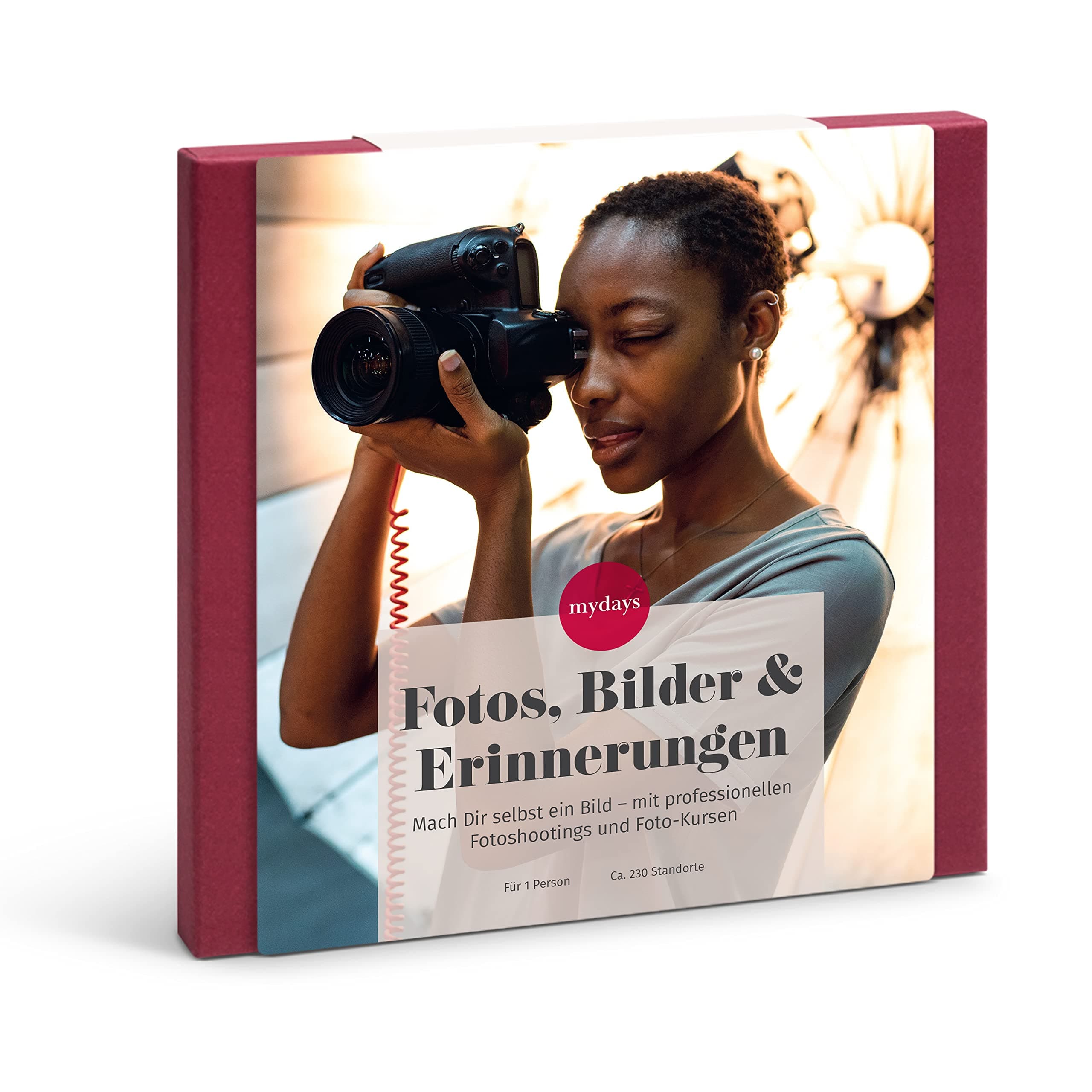 mydays Geschenkbox Fotos, Bilder & Erinnerungen, Verschiedene Erlebnisse an143 Standorten, Erlebnis-Gutschein für 1 Person Angebot bei HelloDeals