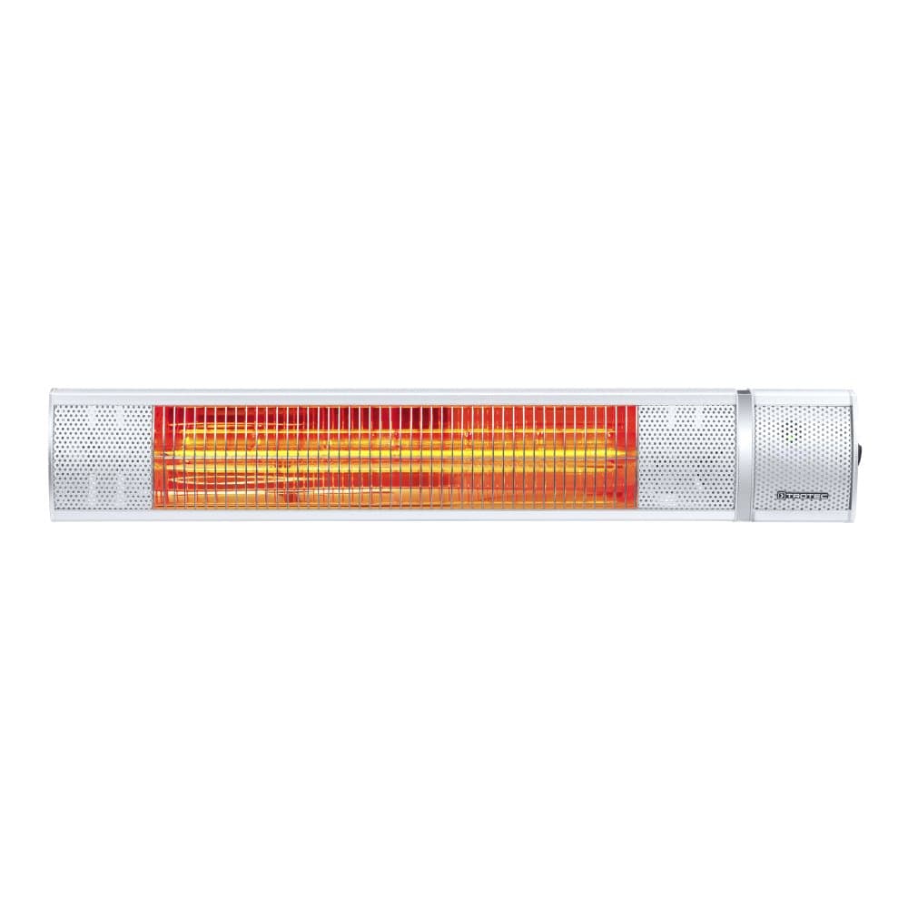 TROTEC Standheizstrahler IR 2050 – Heizleistung 750 W / 1500 W / 2000 W – Infrarotheizung, IP65, Outdoor, inkl. Fernbedienung 2.000 W - IP65 Silber Angebot bei HelloDeals