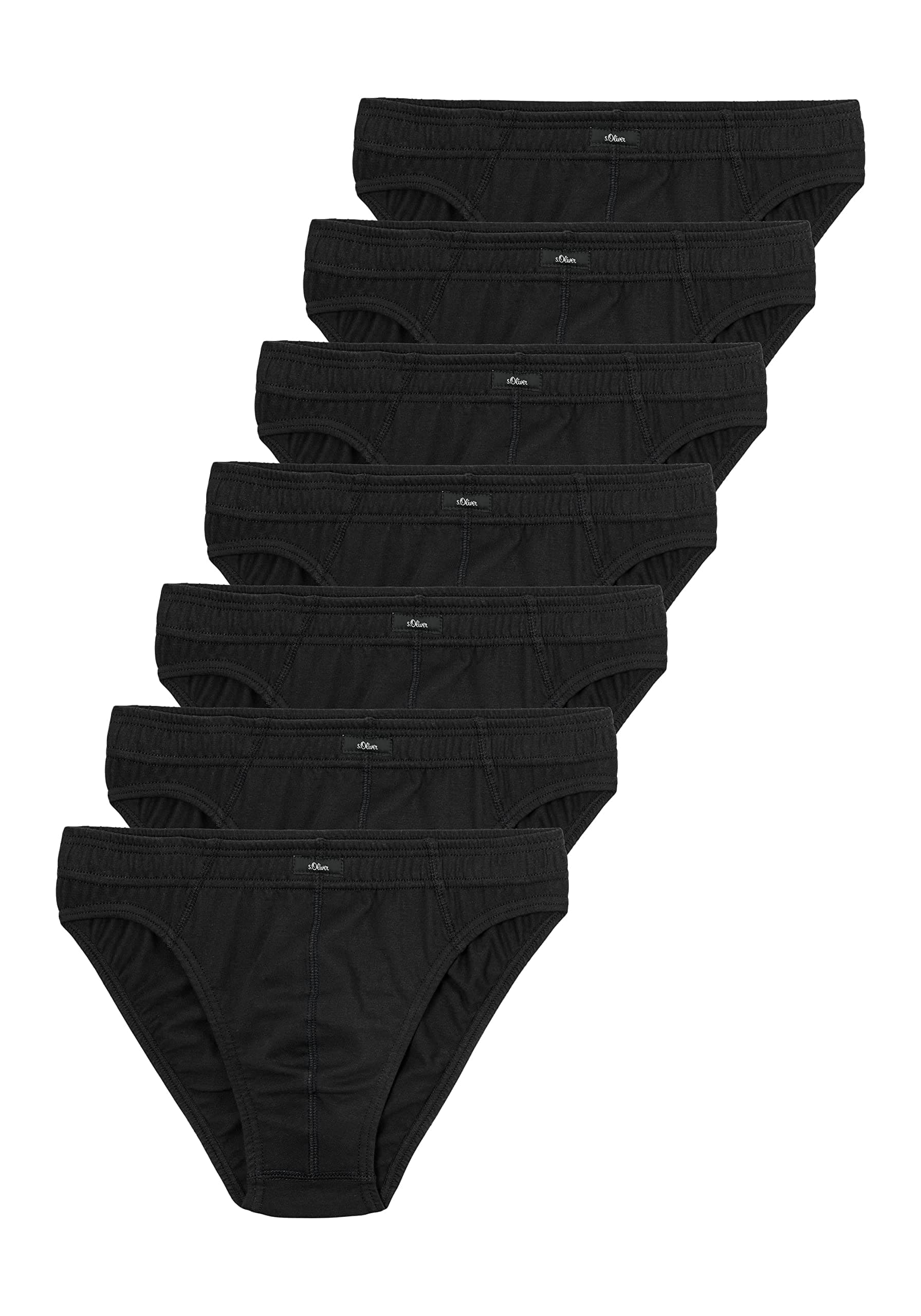 s.Oliver Herren Slips (Mehrfachverpackung) L Schwarz Angebot bei HelloDeals