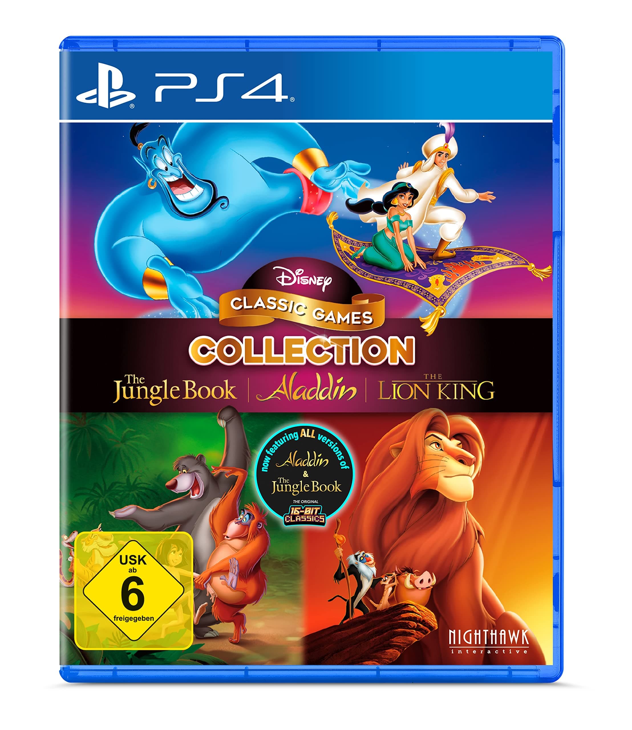 Disney Classic - Aladdin & Lion King & Jungle Book Angebot bei HelloDeals