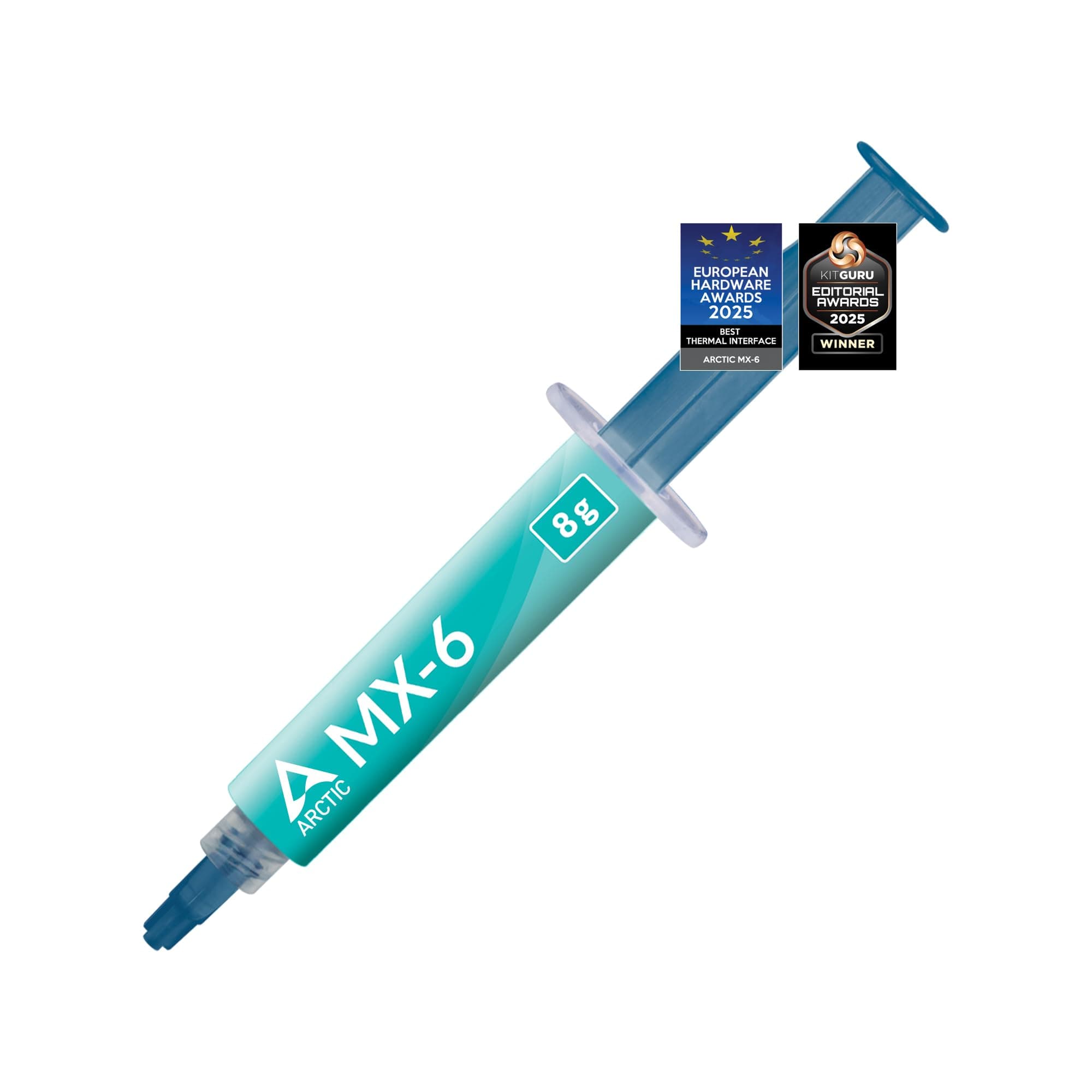 ARCTIC MX-6 (8 g) - Ultimate Performance Wärmeleitpaste für CPU, Konsolen, Grafikkarten, Laptops, sehr hohe Wärmeleitfähigkeit, Lange Haltbarkeit, Nicht leitend, Nicht kapazitiv Angebot bei HelloDeals