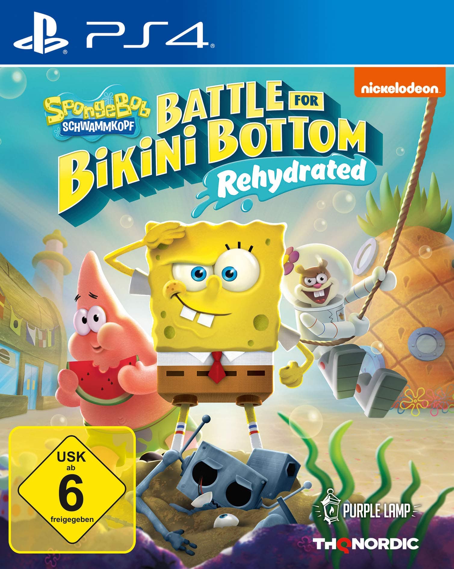 Spongebob Schwammkopf: Battle for Bikini Bottom - Rehydrated - Playstation 4 Angebot bei HelloDeals