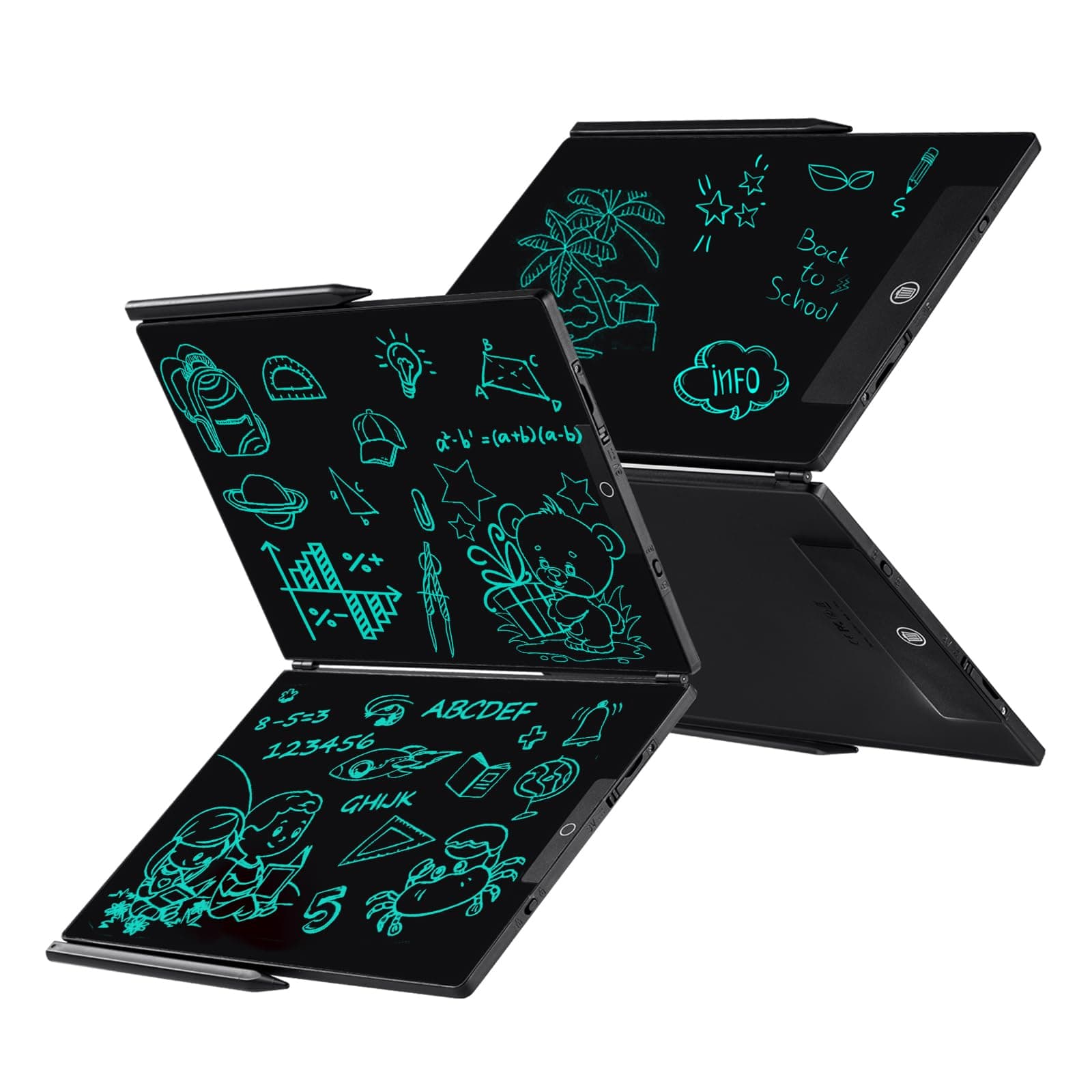 Czemo LCD schreibtafel Erwachsene 14.3 Zoll,Wiederverwendbar LCD-schreibtafeln Erwachsene, Digitales Zeichenbrett mit 0.5mm Monochromlinien, Schreib-Zeichenblock für Notizen, Memo, to-Do-Listen Angebot bei HelloDeals