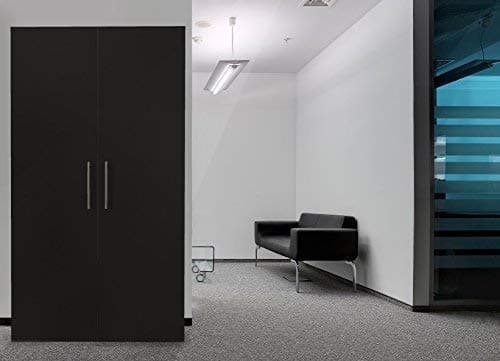 respekta Single Büro Pantry Küche Miniküche Schrankküche schwarz Angebot bei HelloDeals