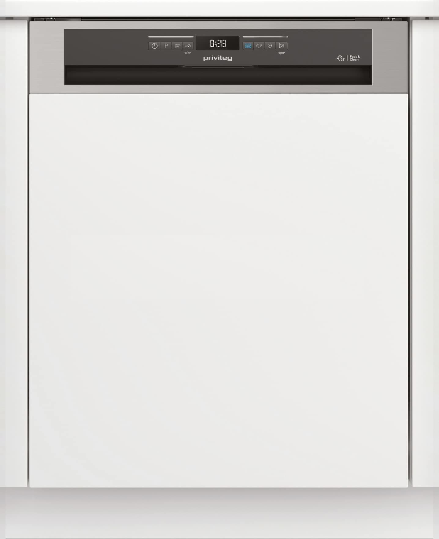 Privileg RBO 3T131 A F X Integrierbarer Geschirrspüler /60 cm / 41 dB/Fast&Clean 28’ / Auto Door / Push&Go / Intensivprogramm/ Startzeitvorwahl / Vollwasserschutz Angebot bei HelloDeals