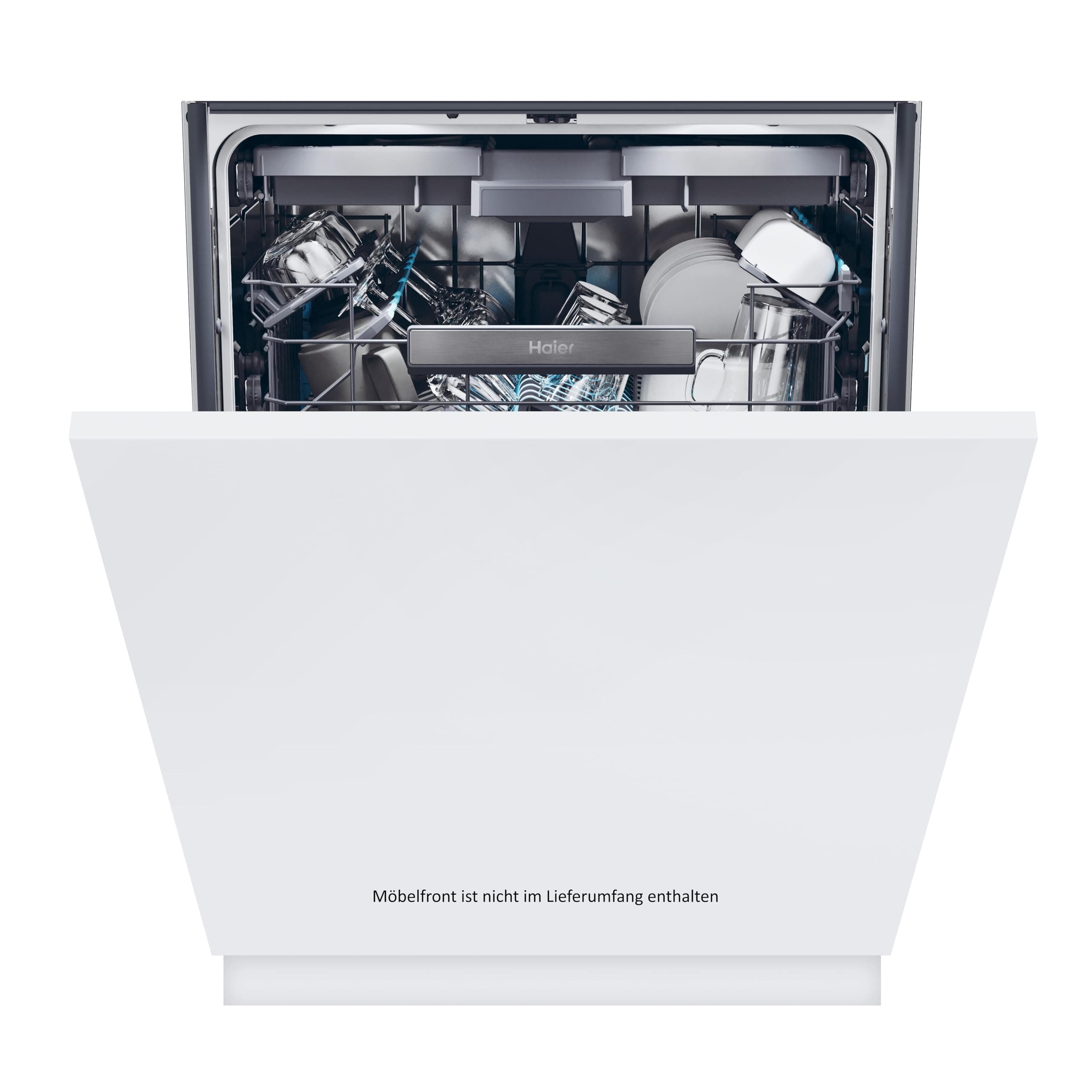 Haier WASHLENS SERIE 2 | XI 6B0S3FSB-84 / Vollintegrierter Geschirrspüler 60 cm / 16 Maßgedecke/Wi-Fi Funktion/Sehr leise bei 40 dBA/Besteckschublade/PowerWash - Bessere Reinigung Angebot bei HelloDeals