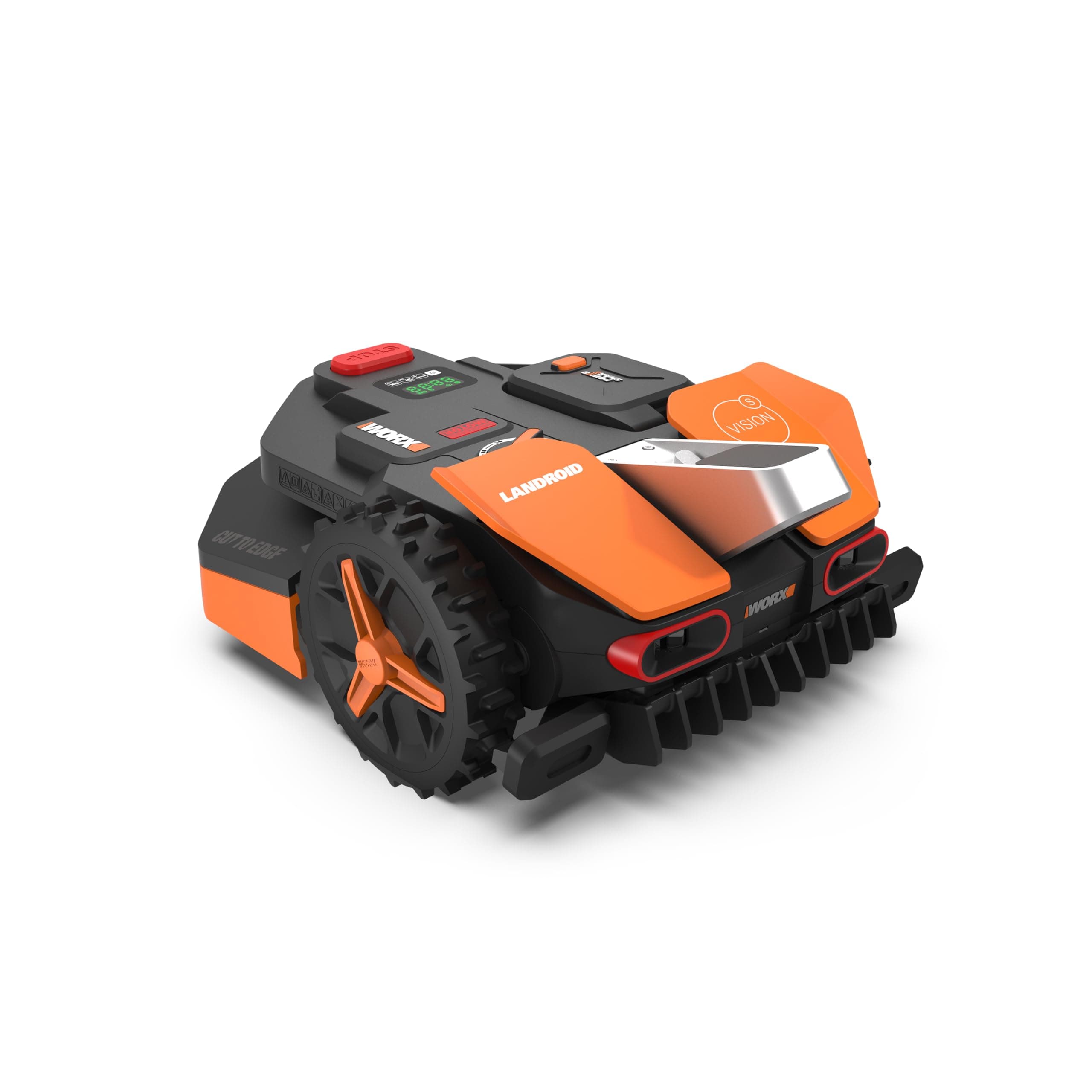 WORX Landroid Vision S250 WR202E - Mähroboter ohne Begrenzungskabel für Gärten bis 250m², AI Rasenmäher Roboter (WLAN & Bluetooth, aktive Hindernisvermeidung mit KI-Technologie, Igelschutz) 250 m² (WIFI + Bluetooth) Angebot bei HelloDeals